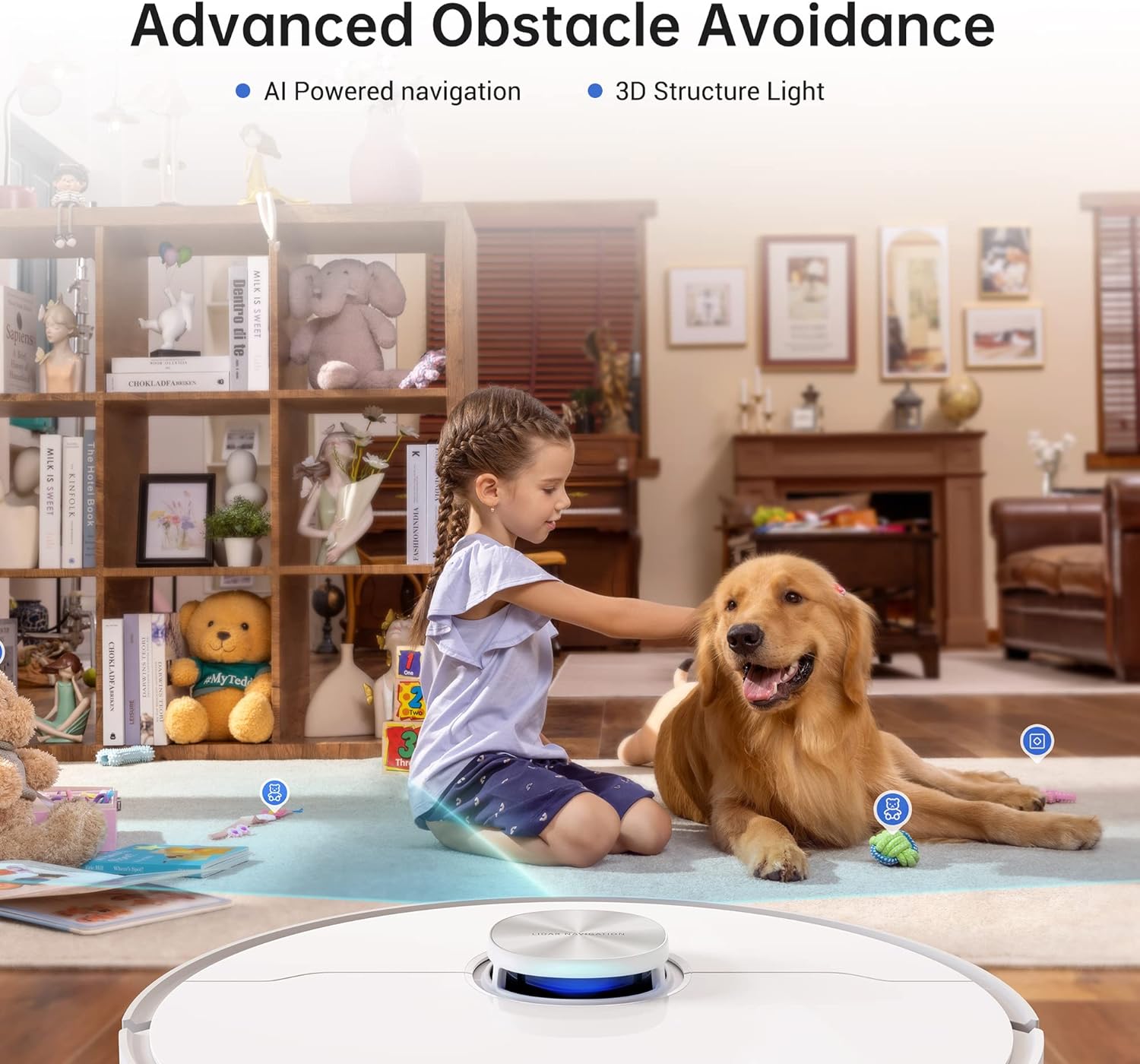dreame L10s Ultra Robot Vacuum Cleaner with Mop, 5300Pa Robot Vacuum Cleaner Self Cleaning, Lidar Navigation, Dual Rotary Mopping, 3D Obstacle Detection, Robotic Vacuum for Hard Floor&Carpet