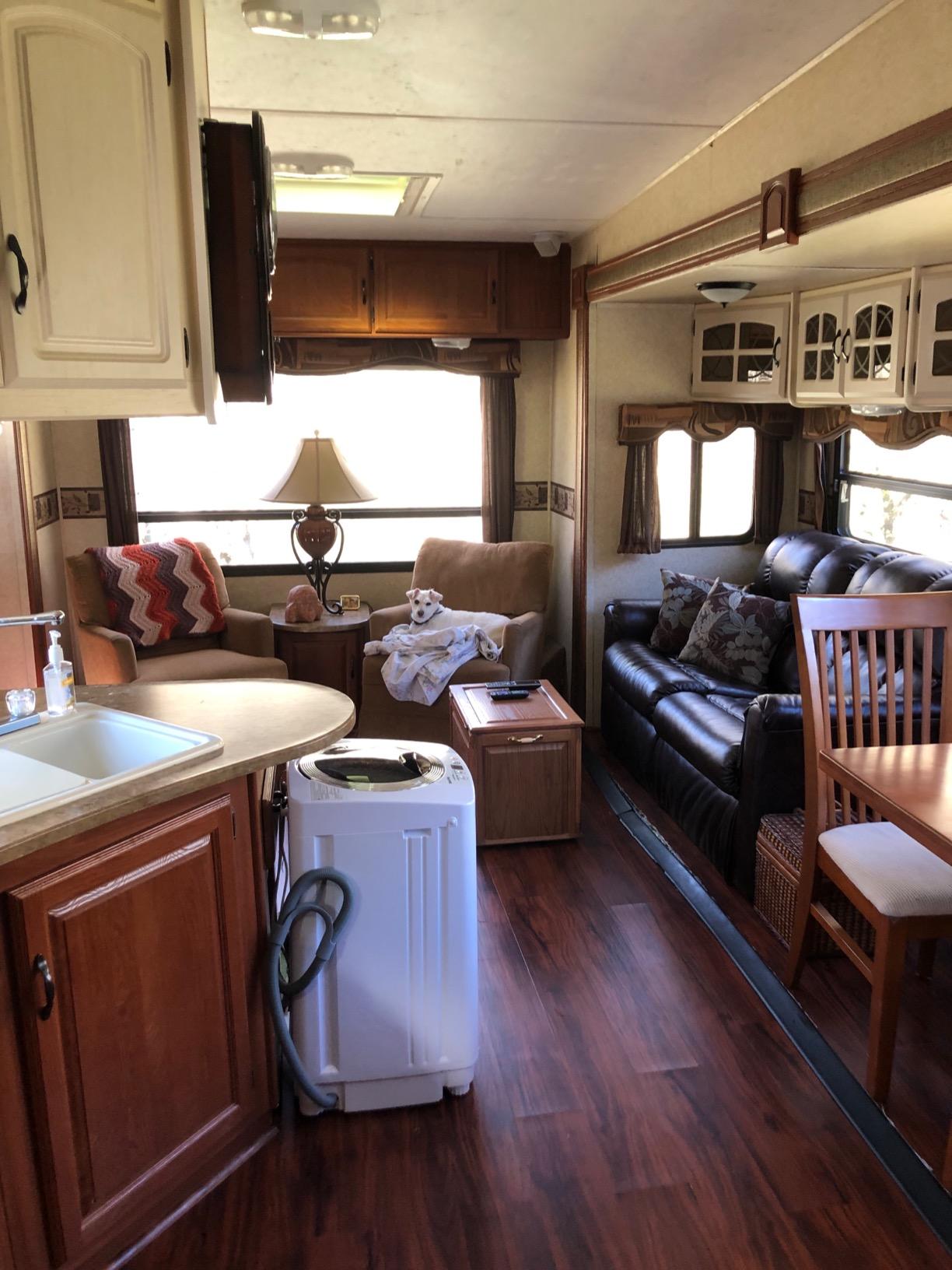 【Appliances】Giantex Portable Washing Machine, Full Automatic Washer & Dryer Combo with Built-in Pump Drain