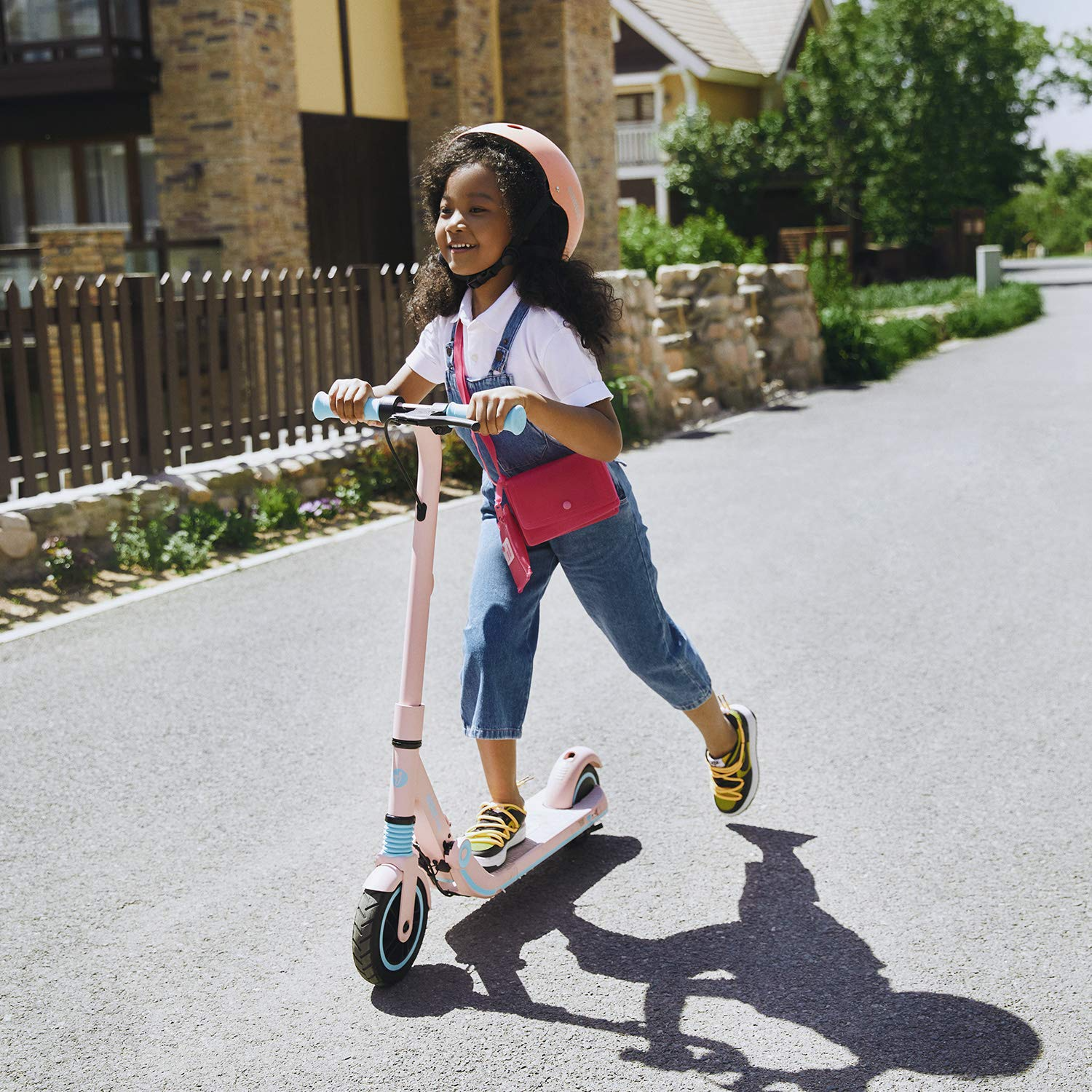 【Sports&Outdoors】Segway Ninebot Electric Kick Scooter for Kids, 6.2 Miles Range & 8.7 MPH(10, 11.2MPH)