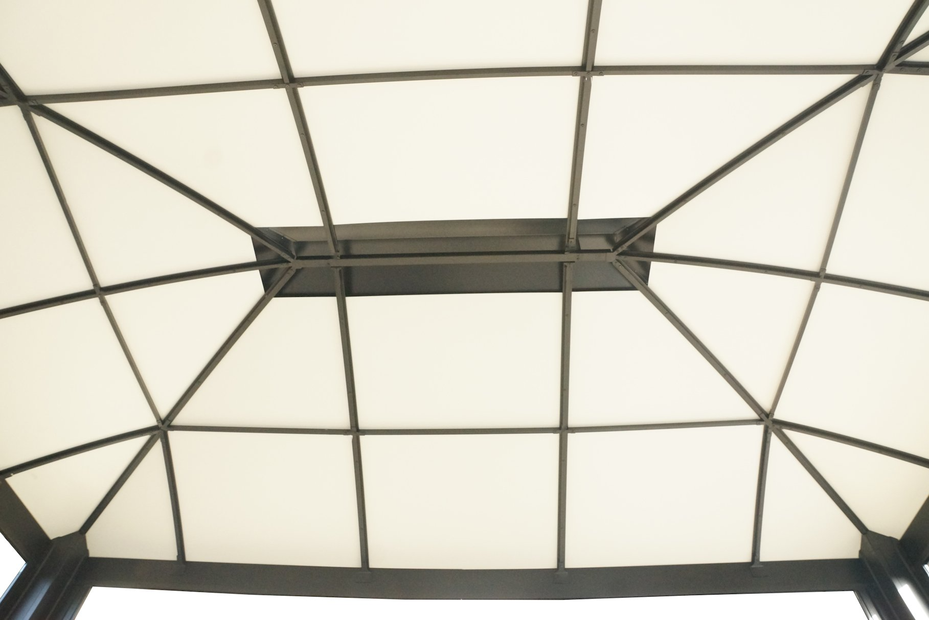 【Gazebo】12'x16' Aspen Hard Top Gazebo, Heavy-Duty Aluminum Backyard Structure, Durable and Rust-Free