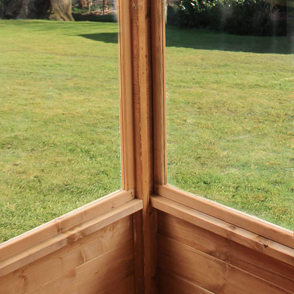 【Home&Garden】Garden Summer House Studio, 8x7x6 Office, Brown