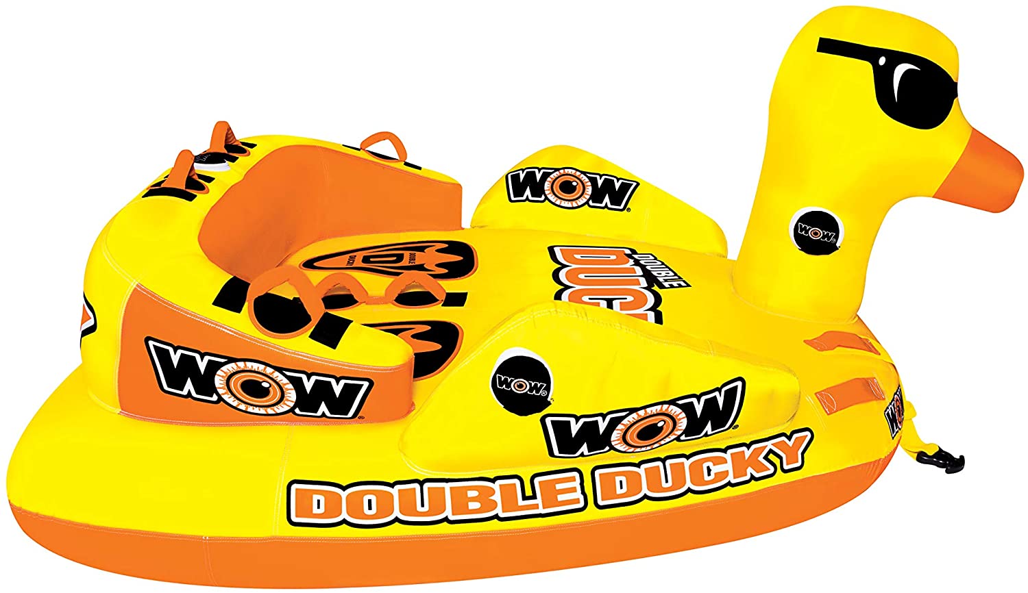 【Sports&Outdoors】World of Watersports Big Ducky Inflatable Towable Deck Tube for Boating
