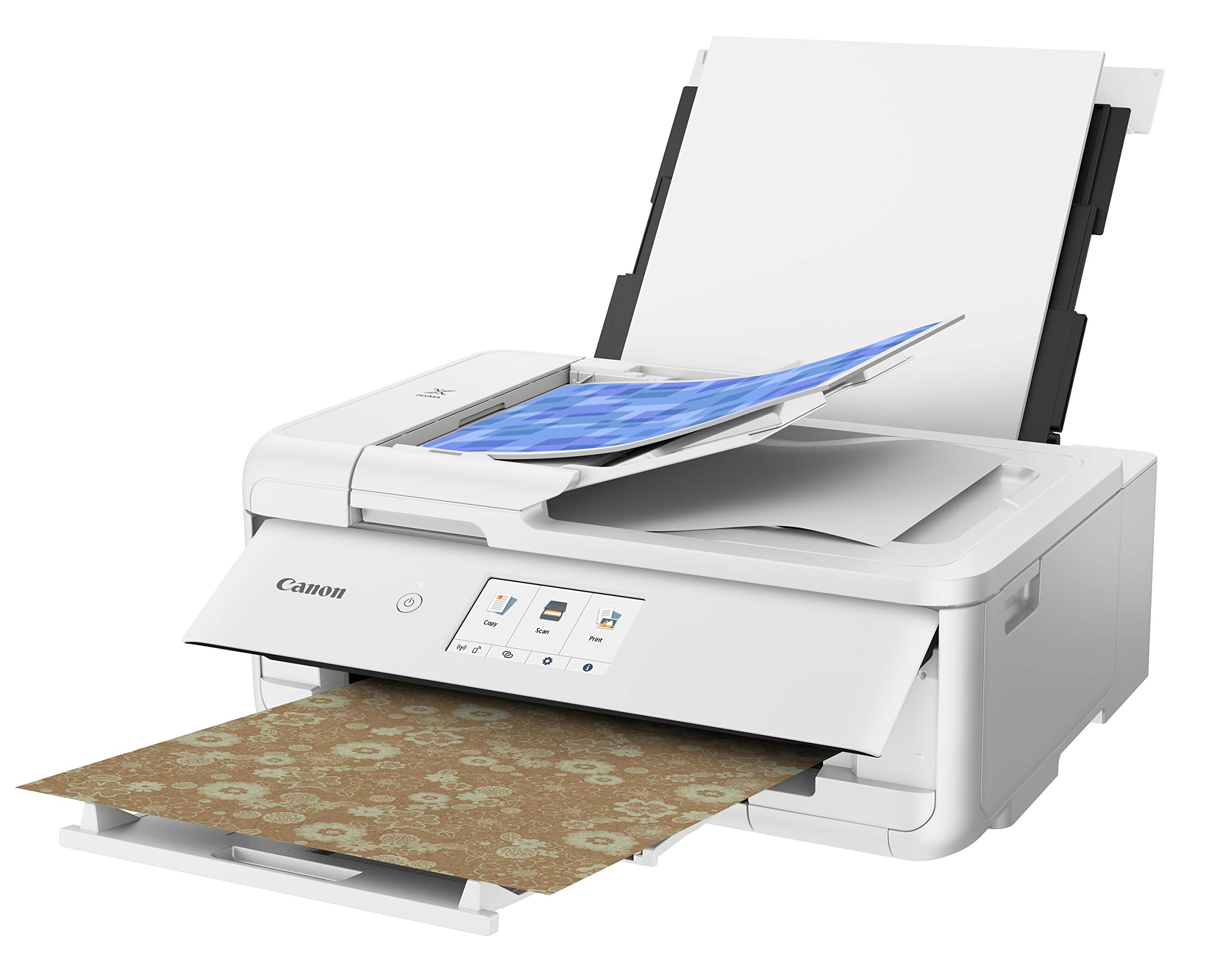 【Electronics】TS9521C All-In-One Wireless Crafting Photo Printer, 12X12 Printing, White