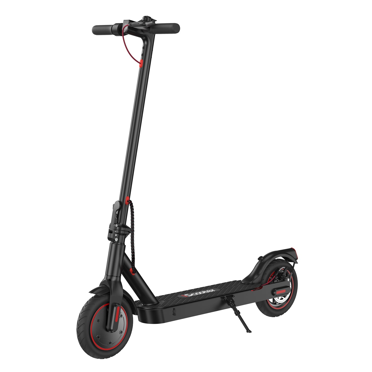 iScooter adult electric scooter, 40-45 km range, 3 speed modes, LCD display, dual brake system
