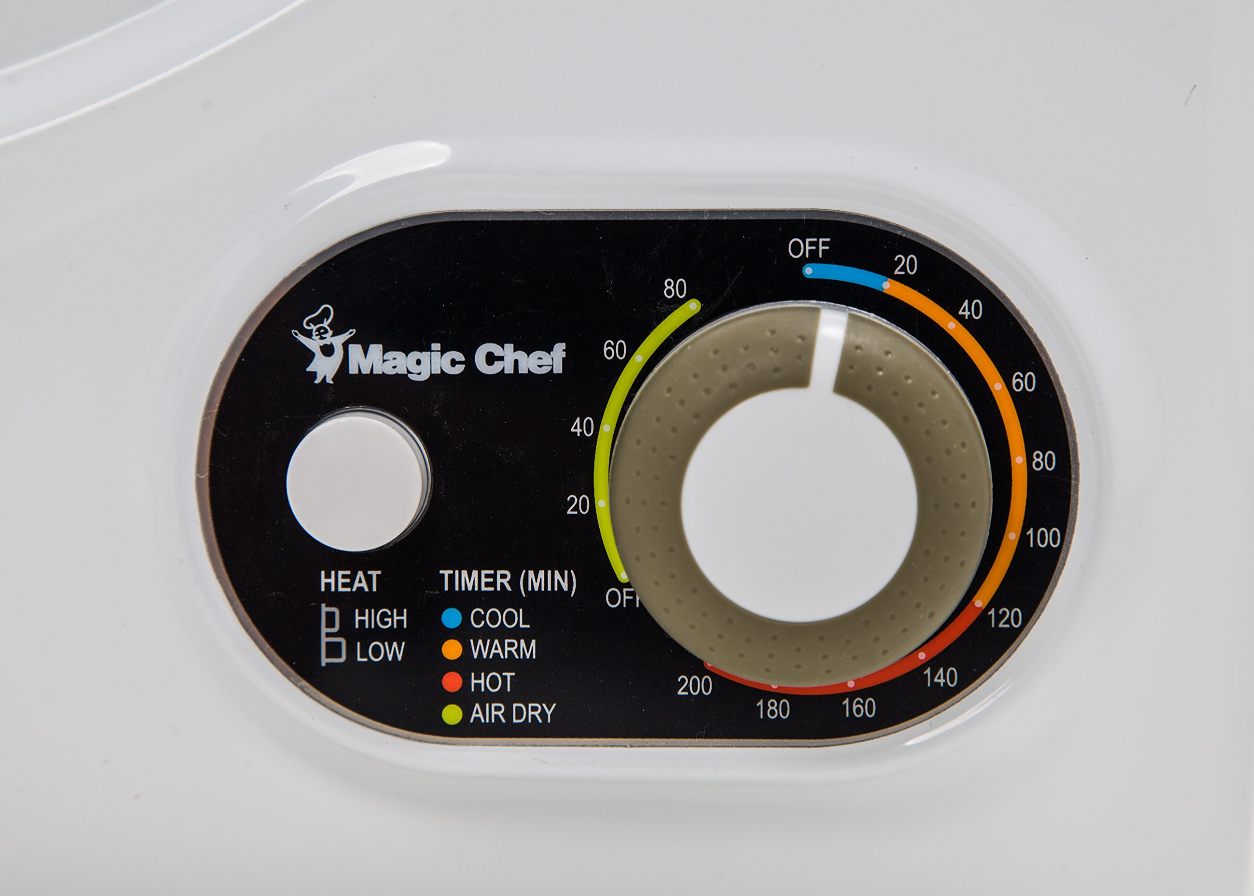 【Appliances】Magic Chef Compact Electric White MCSDRY15W 1.5 cu. ft. Laundry Dryer