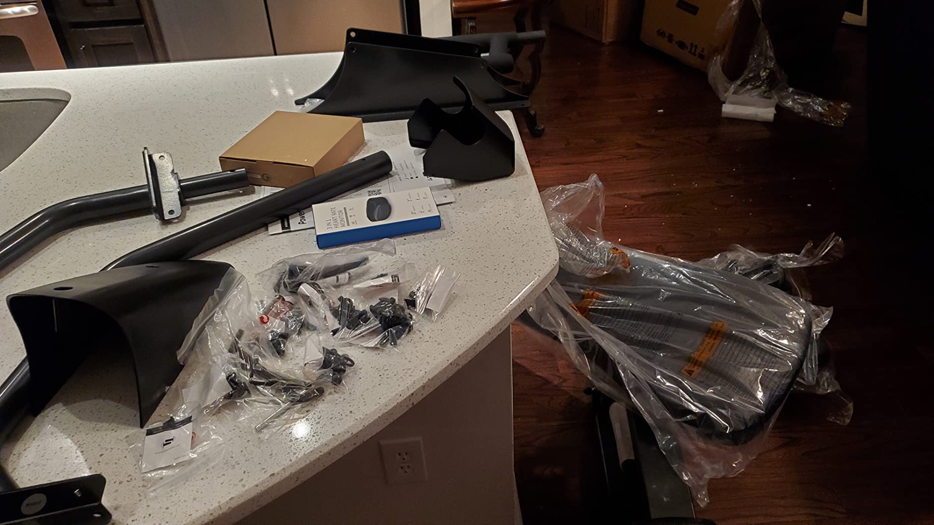 【Sports&Outdoors】Power10 Rower with 2-Way Magnetic Resistance Elliptical Motion – Indoor Rowing Machine w/Bluetooth HRM