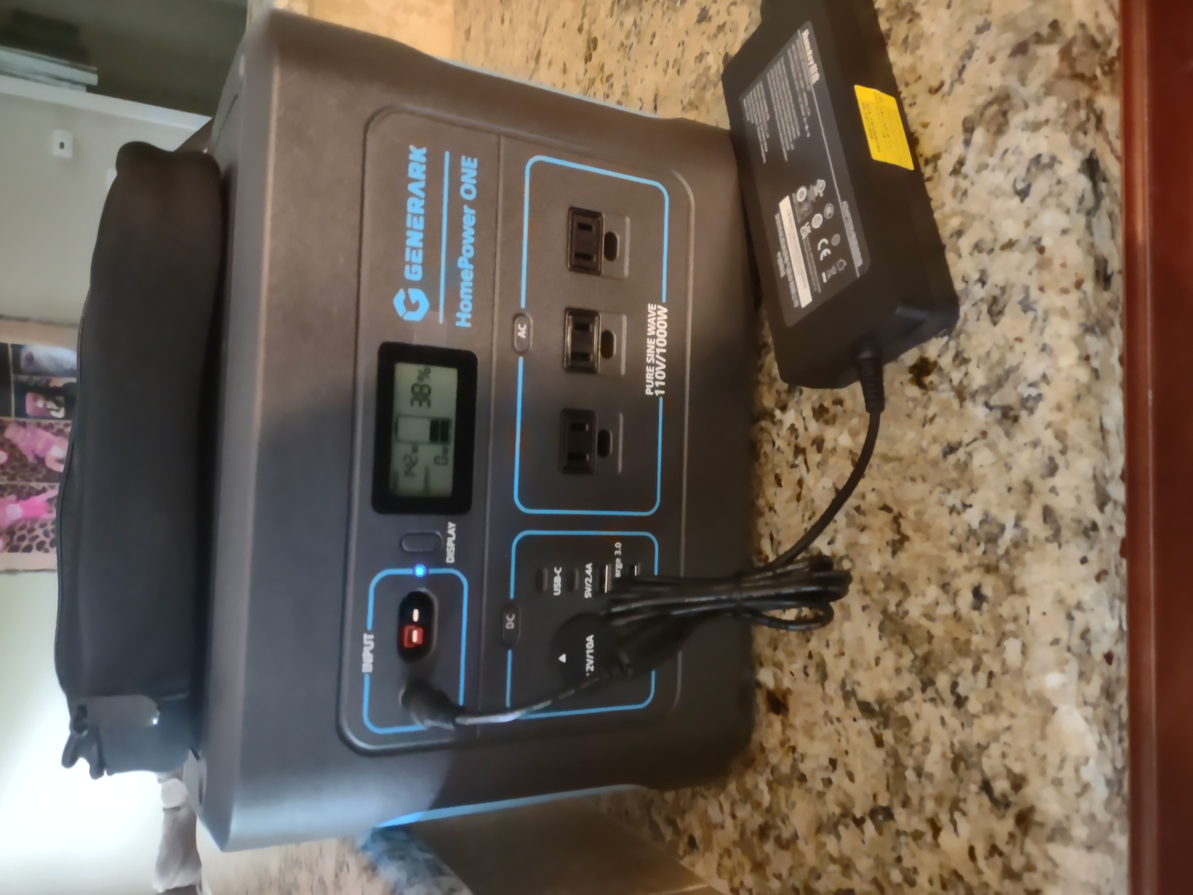 【Appliances】Geneverse 1002Wh (1x2) Solar Generator Bundle: 1X HomePower ONE Portable Power Station + 2X Solar Panels