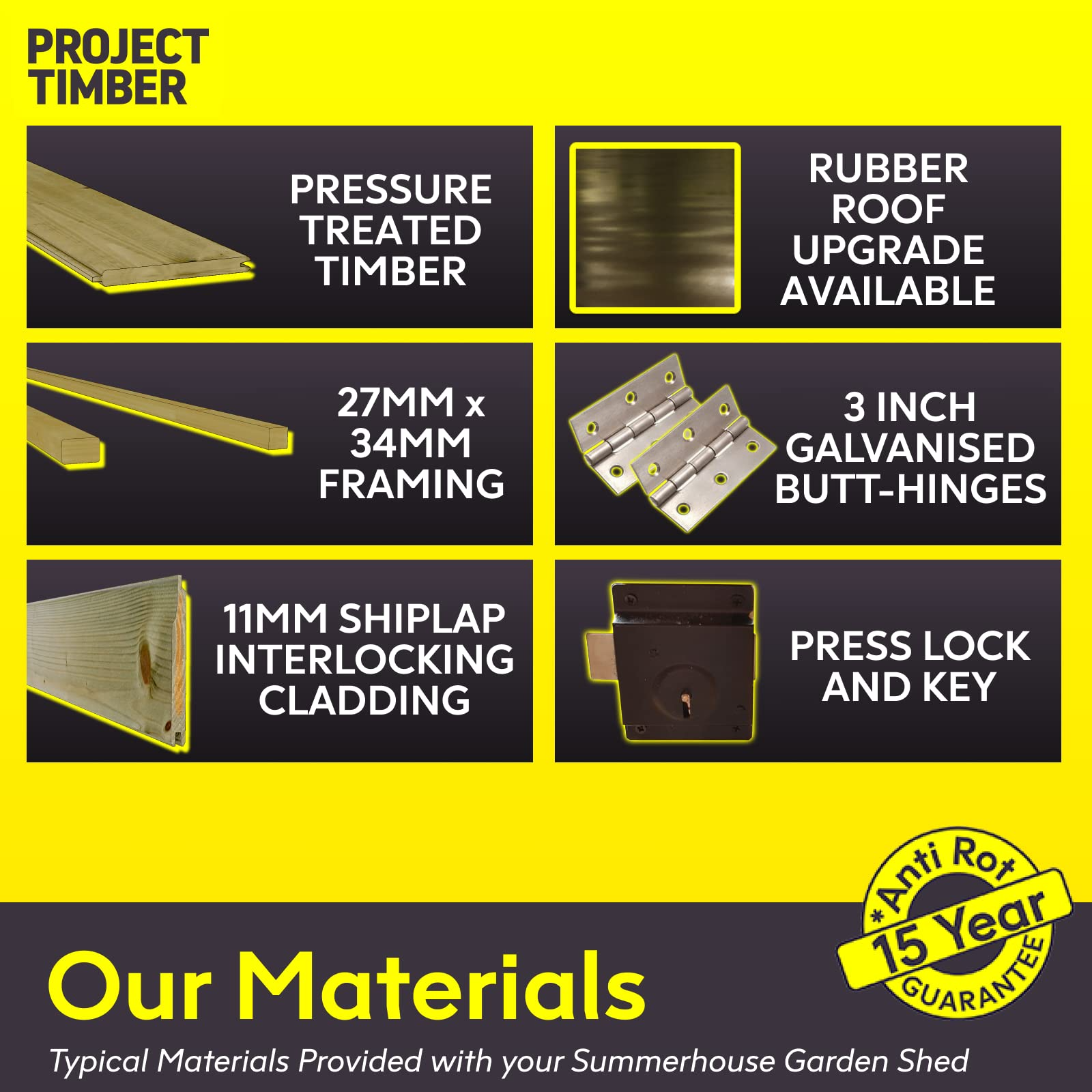 【Home&Garden】10x8 Cannes Wooden Summerhouse Garden Shed Wide Bi-fold Double French Doors