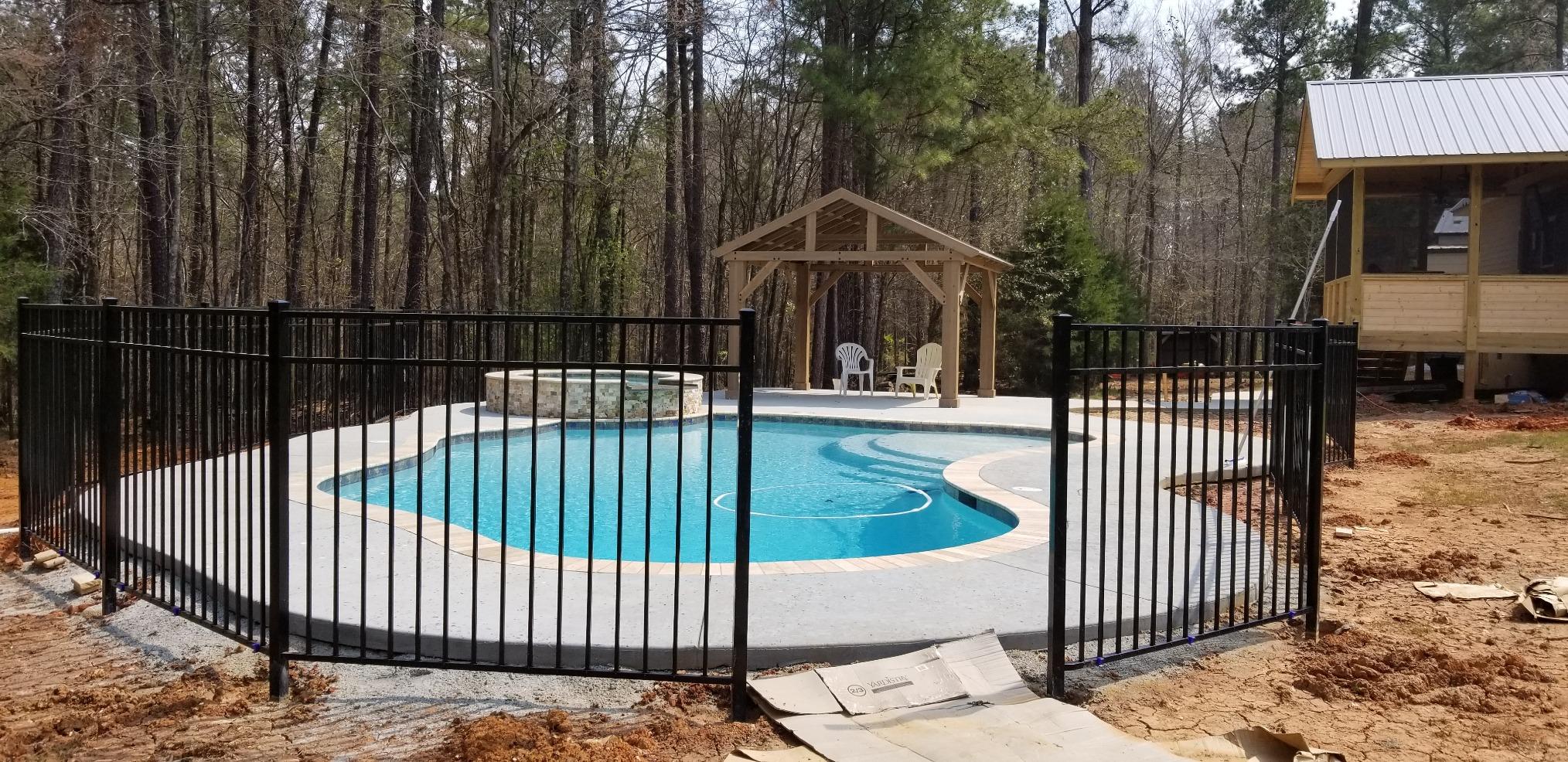 【Gazebo】14x12 Outdoor Pavilion Gazebo, Pre-Stained Premium Cedar Wood & Aluminum