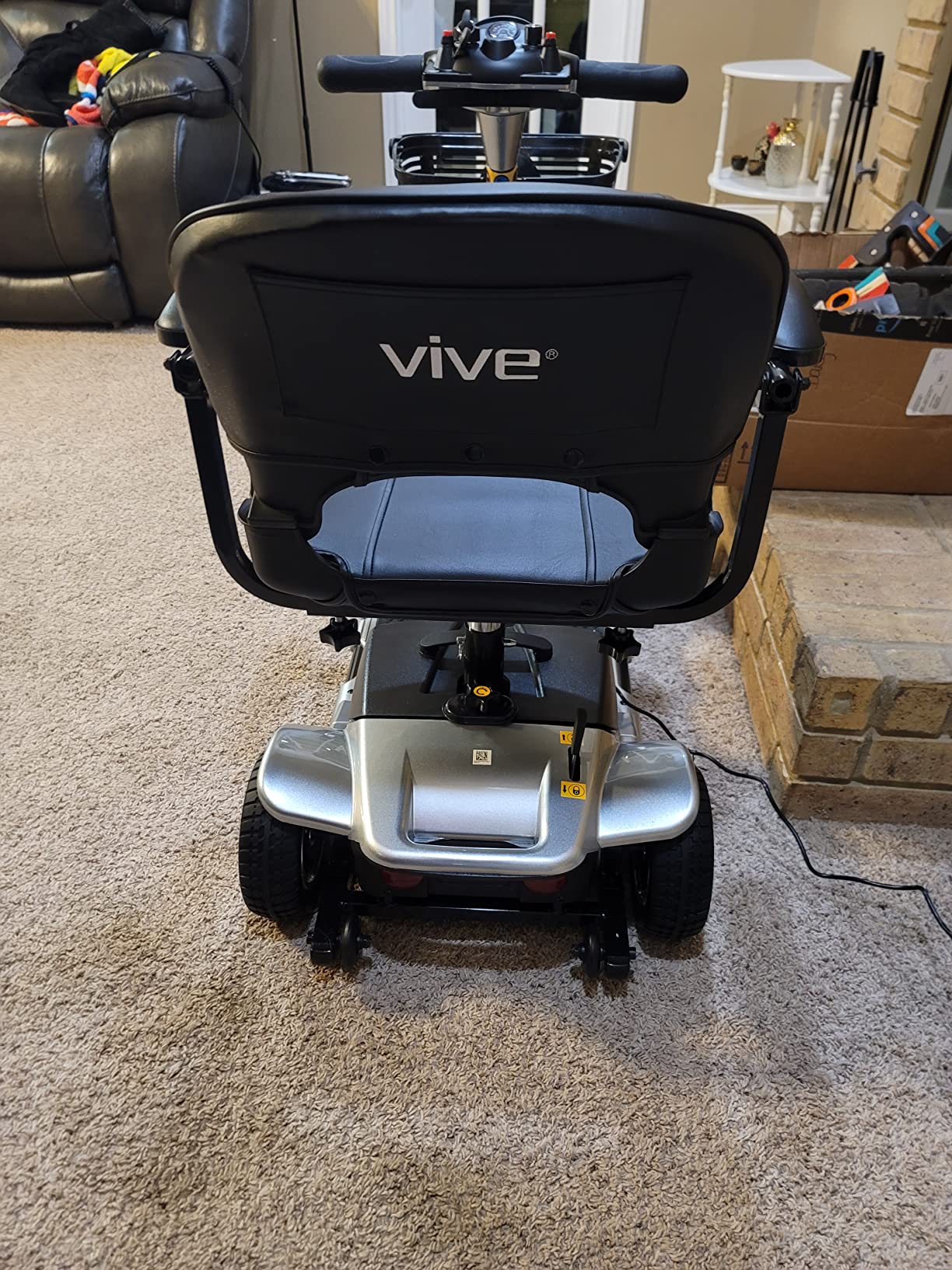 【Sports&Outdoors】Vive 4 Wheel Mobility Scooter - Electric Powered Wheelchair Device
