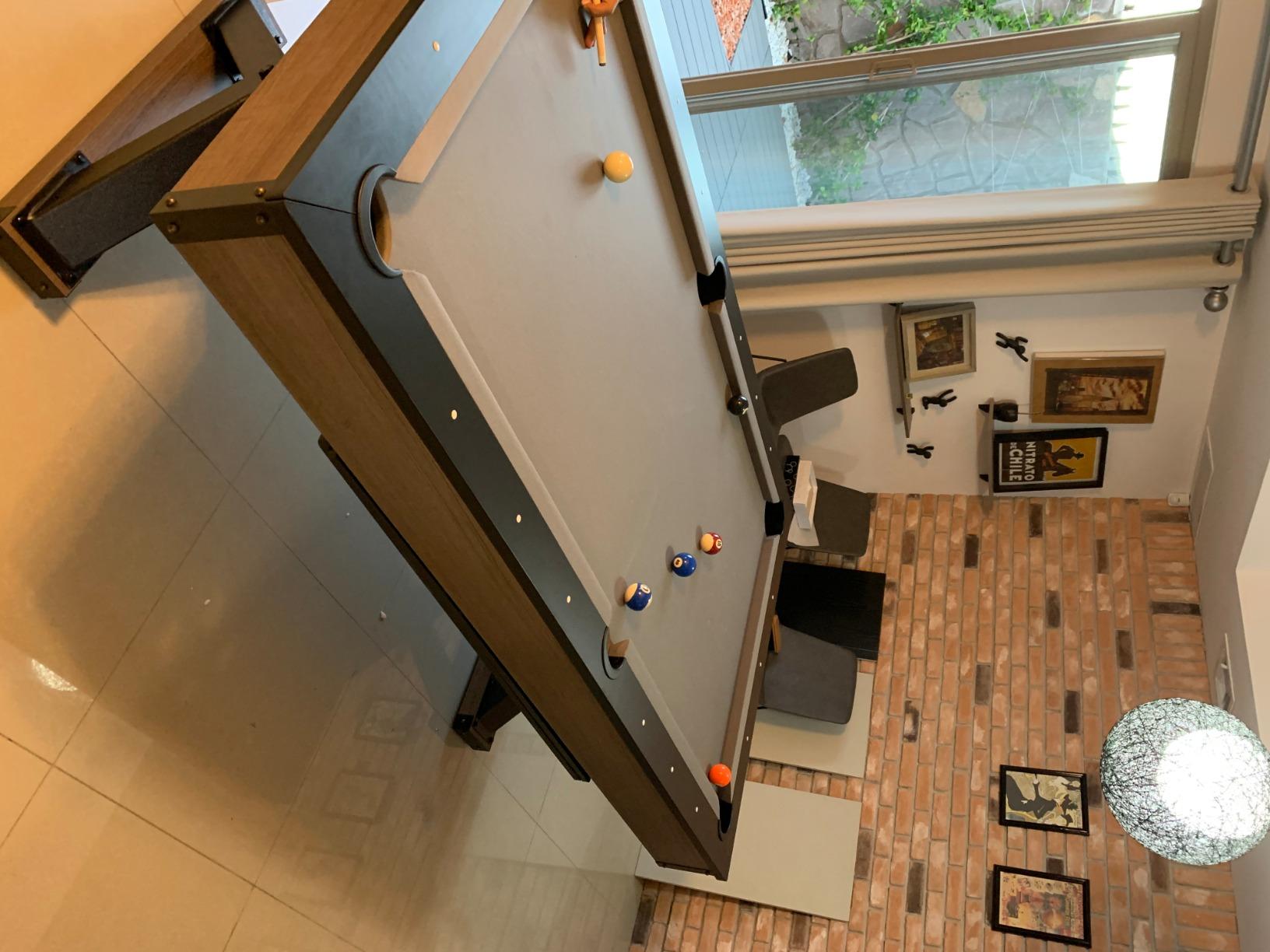 【Sports&Outdoors】Wolf Creek 7' Pool Table with Dining Top