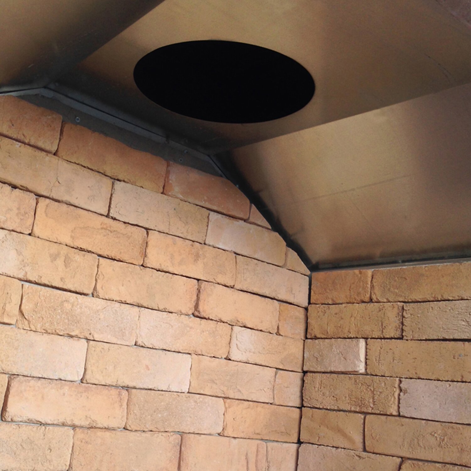 【Sports&Outdoors】82'' H Stone Veneer Outdoor Fireplace