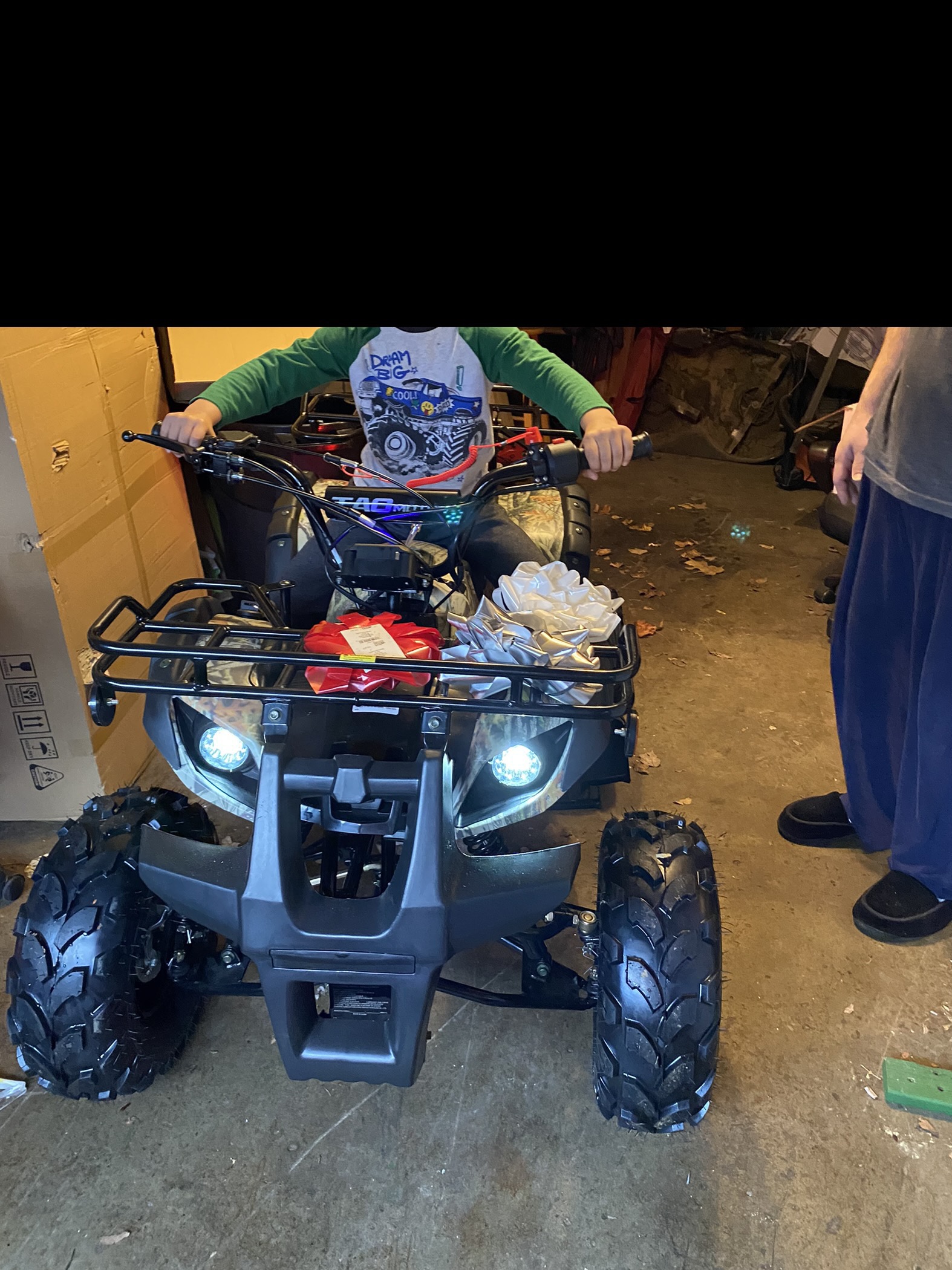 【Sports&Outdoors】X-PRO Adult ATV Quad Four Wheelers 200 Utility ATV Full Size ATV