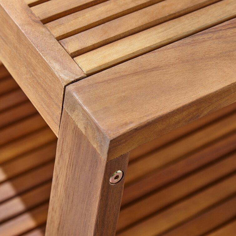 【Home&Garden】Bellevue Solid Wood 7 - Person Seating Group with Cushions