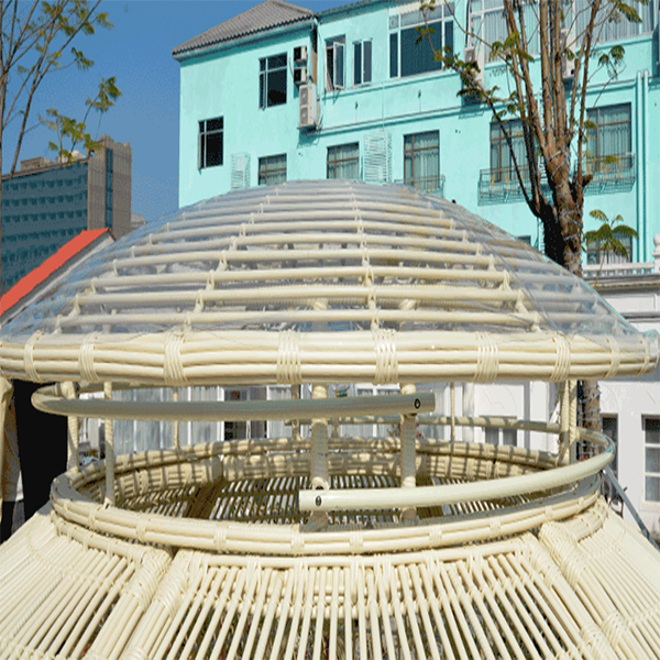 【Home&Garden】OUTDOOR TERRACE RATTAN AWNING TENT GAZEBO