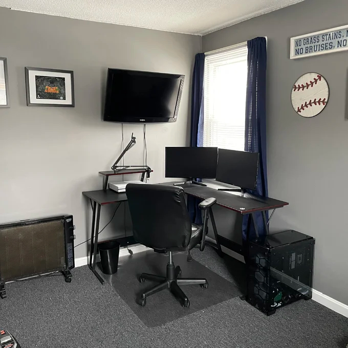 【Furniture】Sherri L- Shaped Gaming Desk