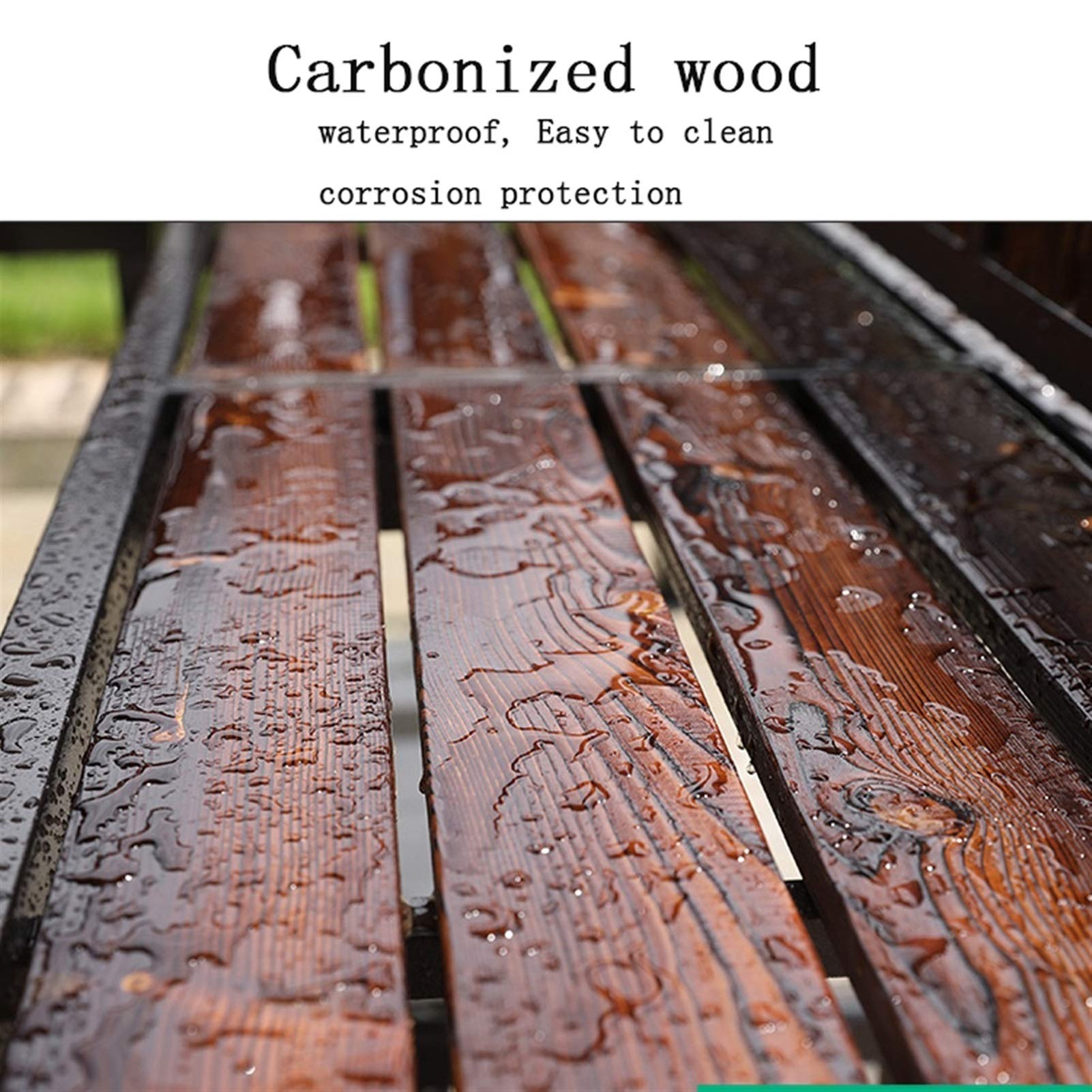 【Gazebo】Outdoor Pergola Villa Garden Furniture, Patios Outdoor Courtyard Pavilion with Cradle, Grape Rack