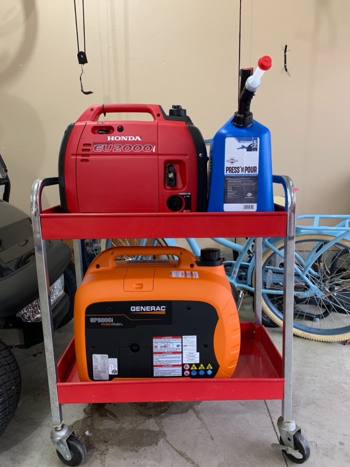 【Appliances】Generac 7127 IQ3500 3,500-Watt Gas-Powered Portable Generator, 50-State/CARB Compliant