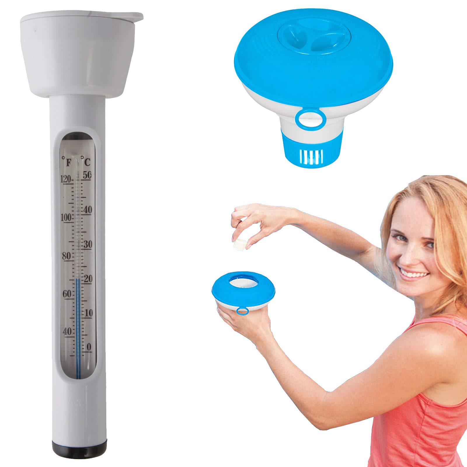 【Sports&Outdoors】Frame Pool 366 x 84 cm Complete Set