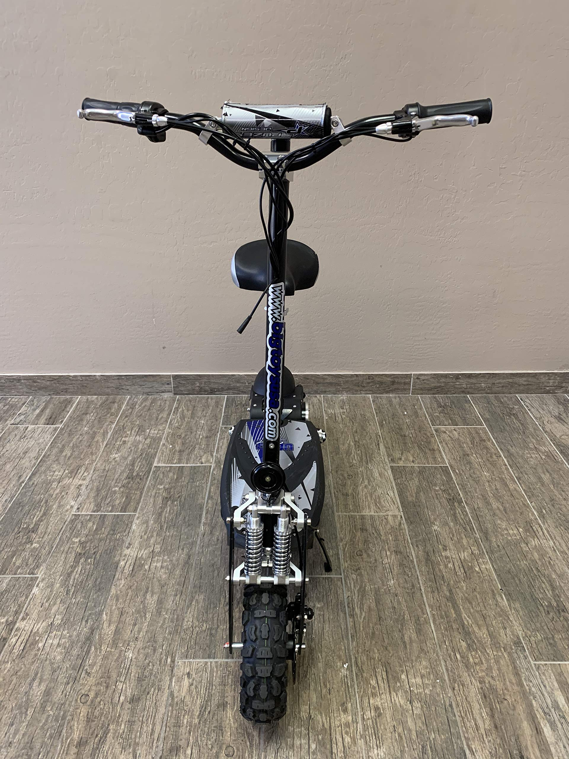 【Sports&Outdoors】UberScoot 1600w 48v Electric Scooter, Black, Large