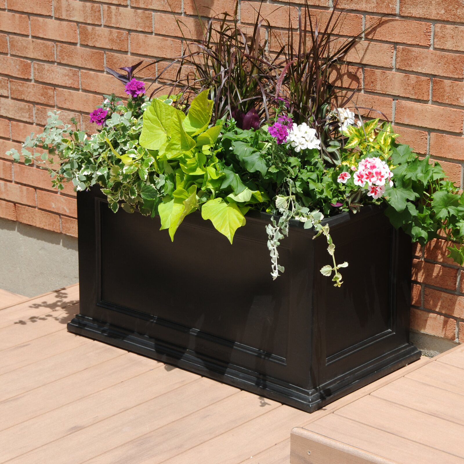 【Home&Garden】Anastasiya Self Watering Plastic Planter Box