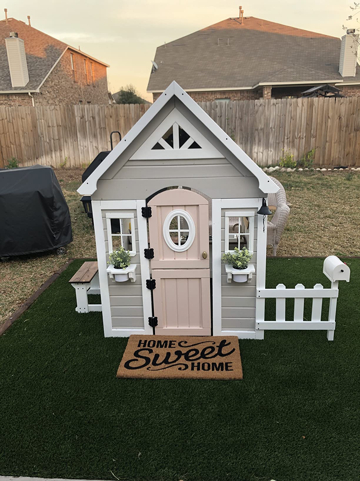 【Baby&Kids】Aspen All Cedar Outdoor Wooden Playhouse