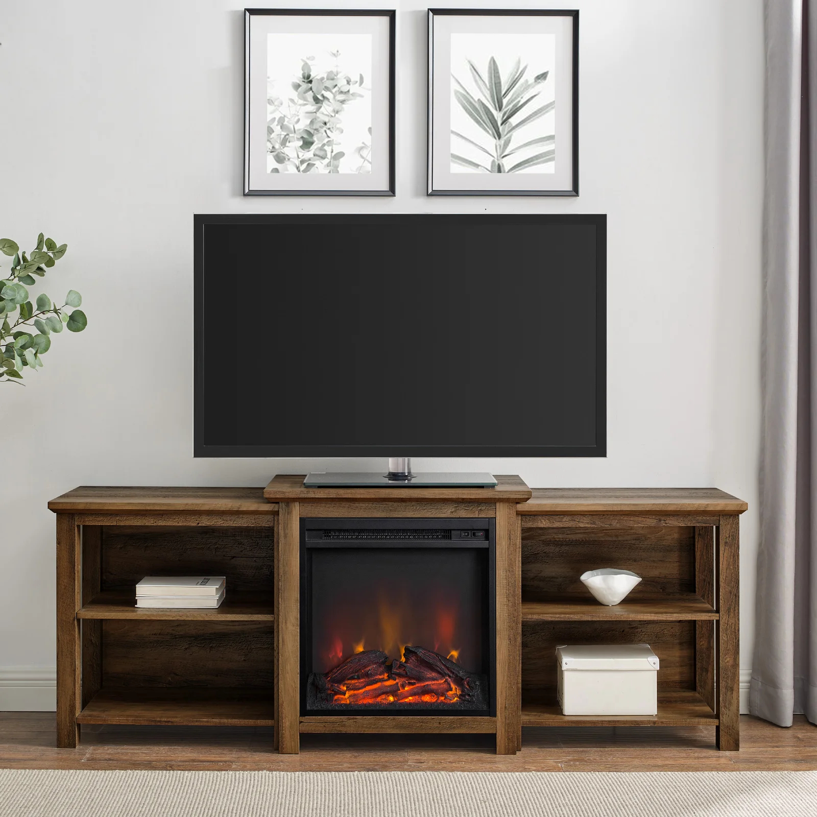 【Furniture】Woodbury TV Stand for TVs up to 78