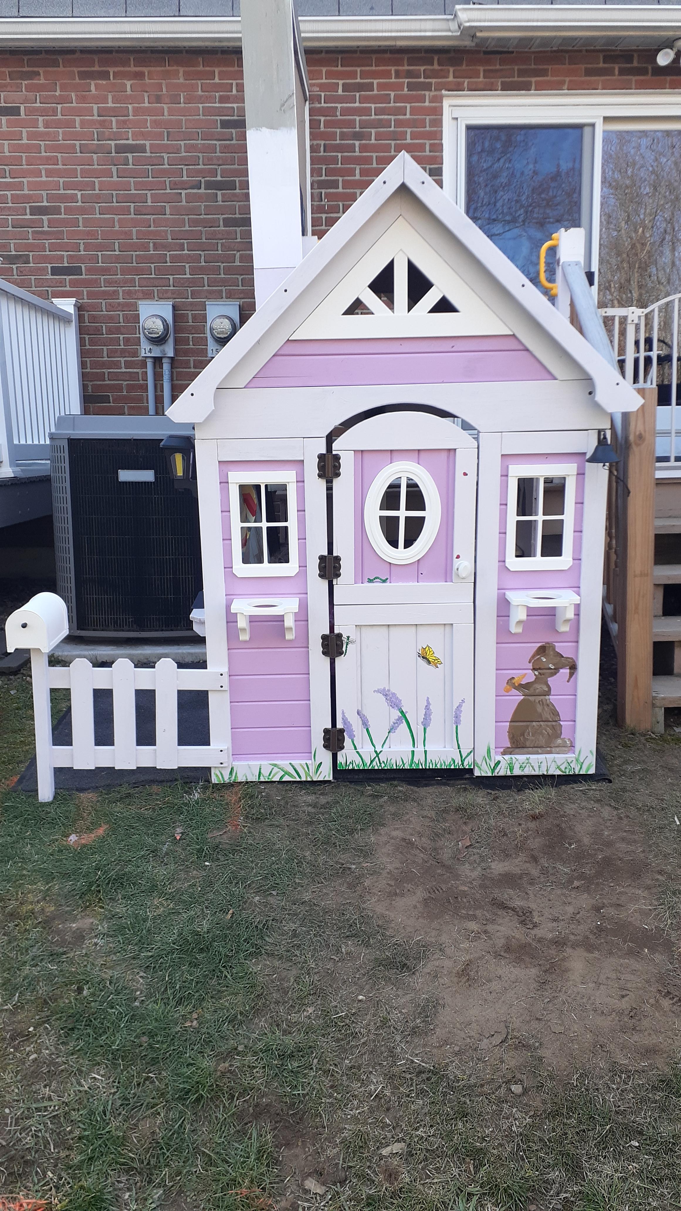 【Baby&Kids】Aspen All Cedar Outdoor Wooden Playhouse