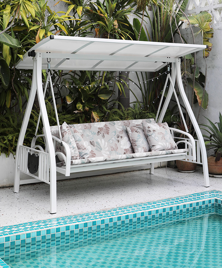 【Home&Garden】Outdoor swing courtyard rocking chair garden outdoor balcony villa terrace leisure