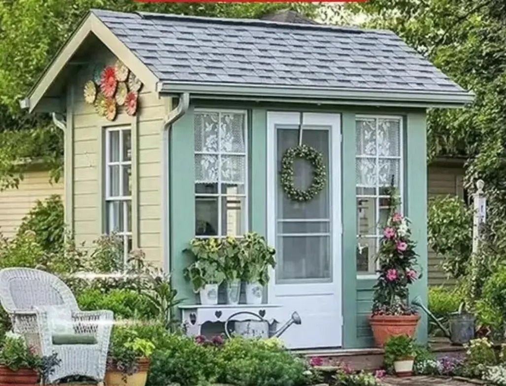 【Home&Garden】Attached slide house, two piece suite