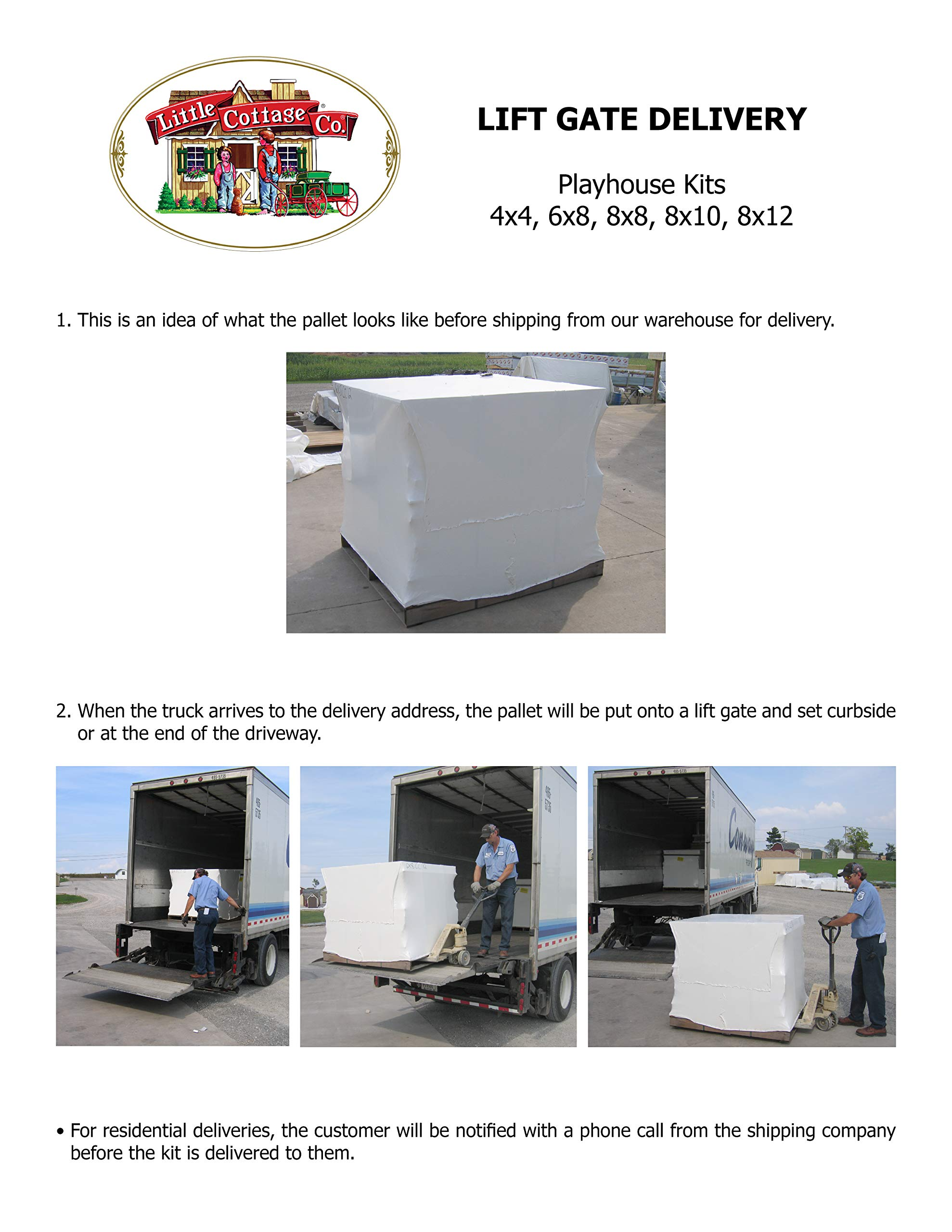 【Home&Garden】Cape Cod DIY Playhouse Kit, 8' x 10'