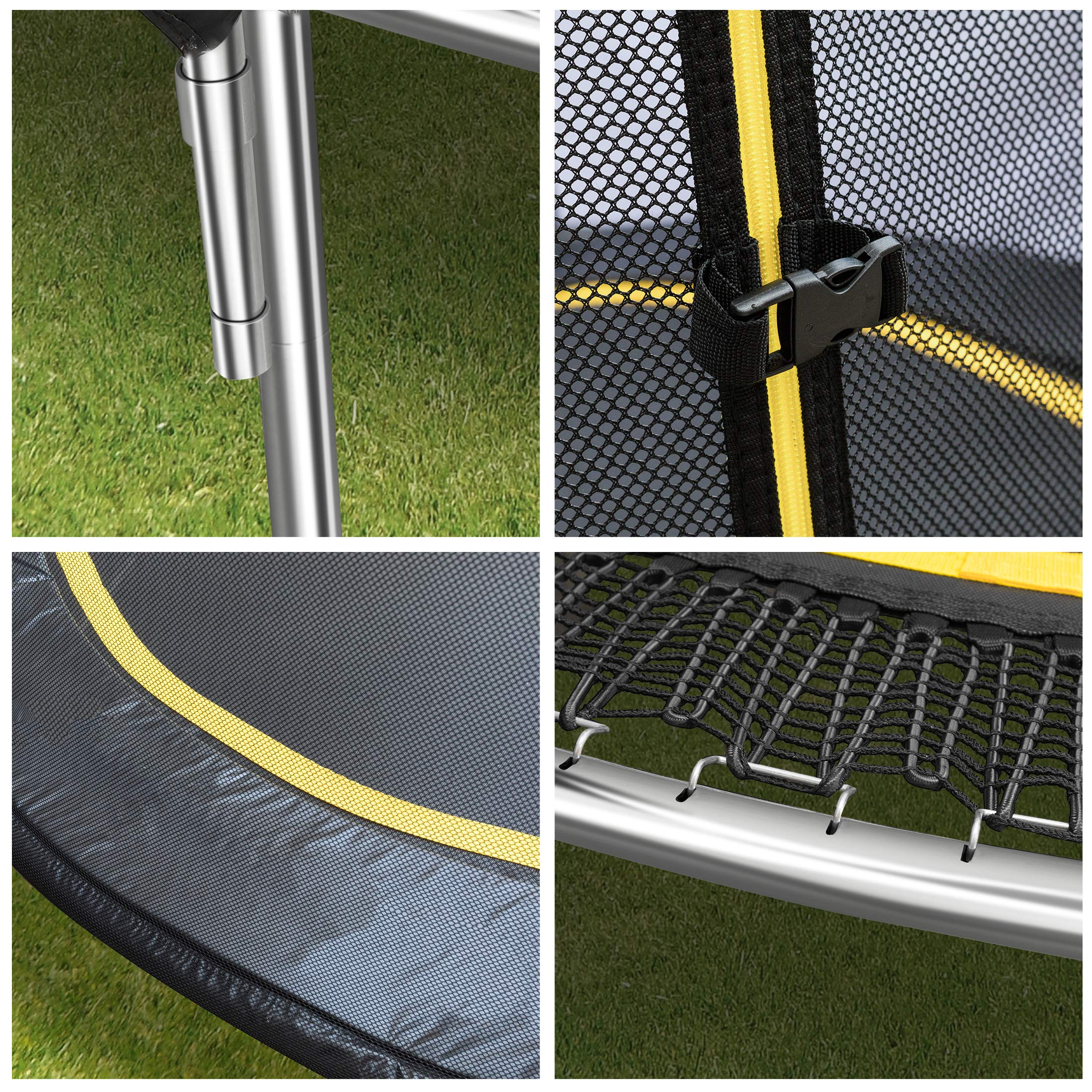 【Baby&Kids】Garden Trampoline, Outdoor Trampoline, Deluxe, Springless, Ø 244-430cm