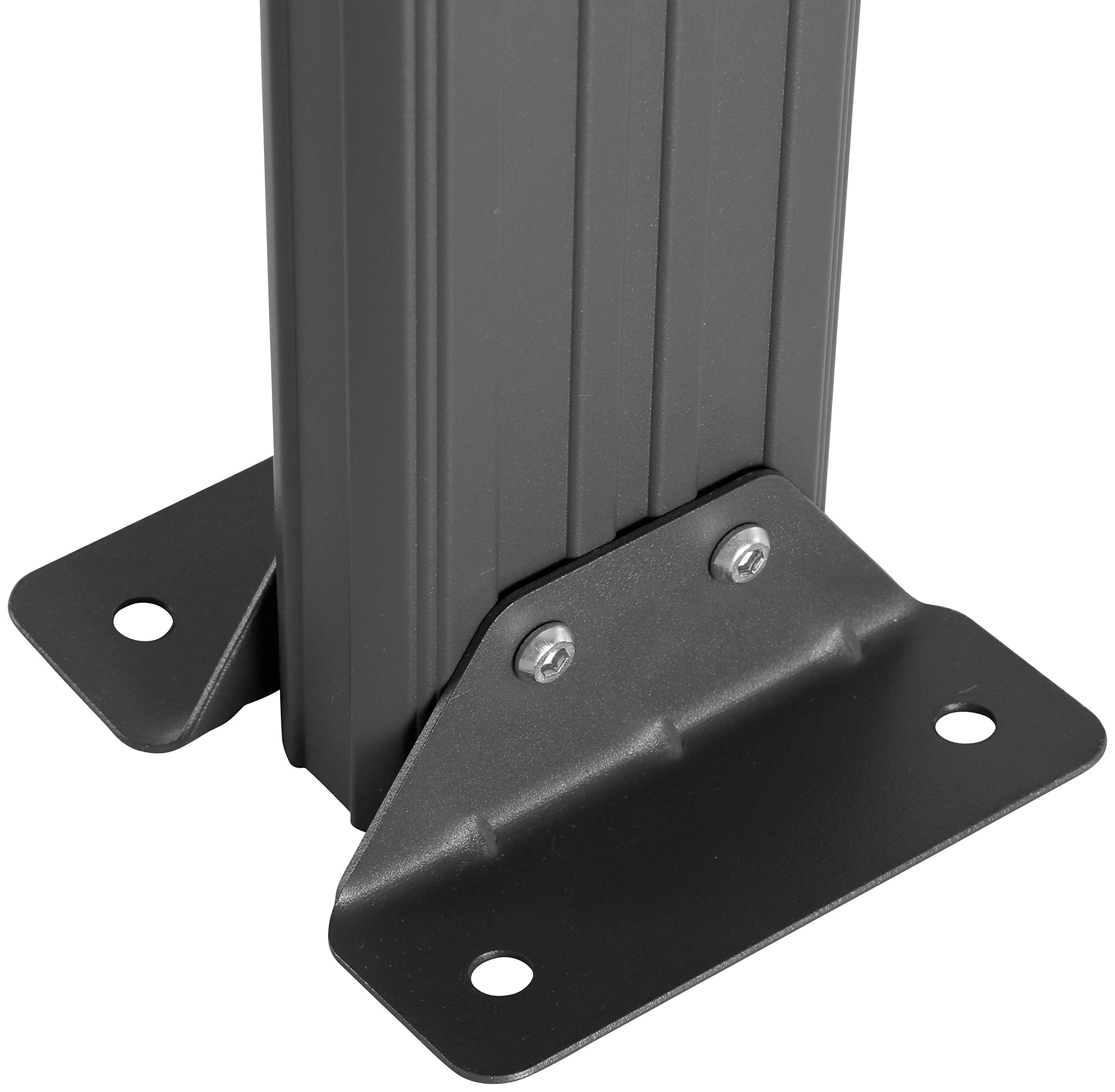 【Home&Garden】19-Ft. x 10-Ft. Aluminum Arch-Roof Carport with Polycarbonate Roof Panels