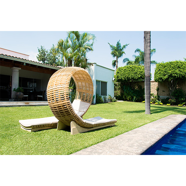 【Home&Garden】Double Chaise Longue