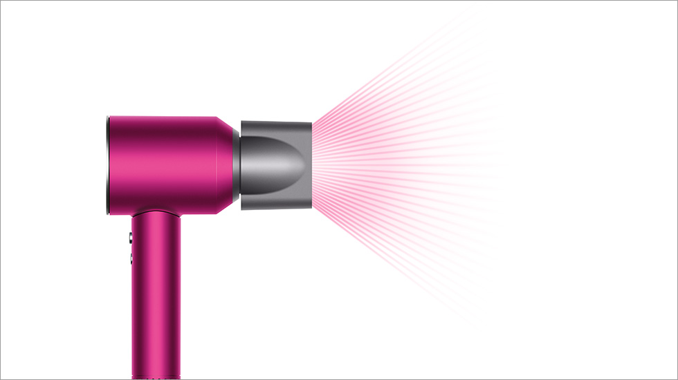 【Appliances】Supersonic Hair Dryer Limited Edition Gift Set, Fuchsia/Nickel