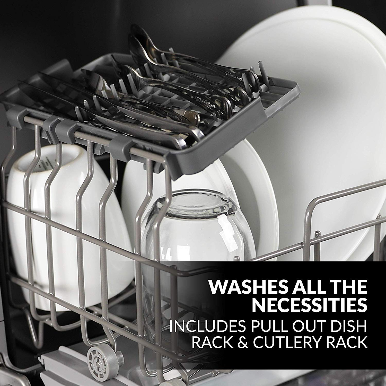 【Appliances】Farberware Complete Portable Countertop Dishwasher with 5-Liter Built-in Water Tank