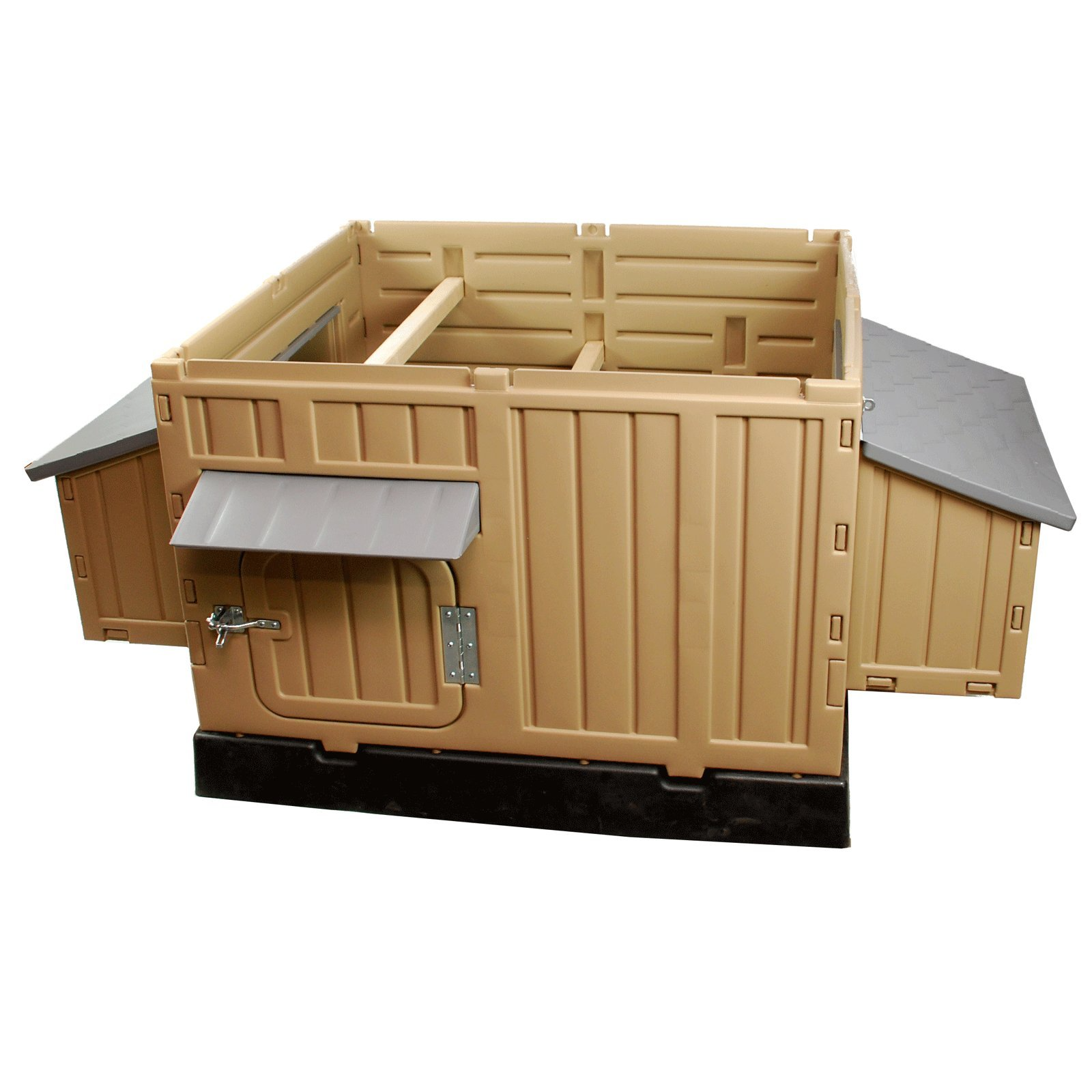 【Home&Garden】Large Chicken Coop Backyard Hen House 4-6 Large 6-12 Bantams