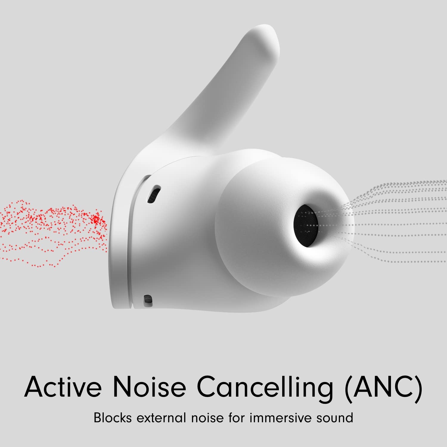【Electronics】Wireless Noise Cancelling Earbuds - Active Noise Cancelling - for Apple & Android