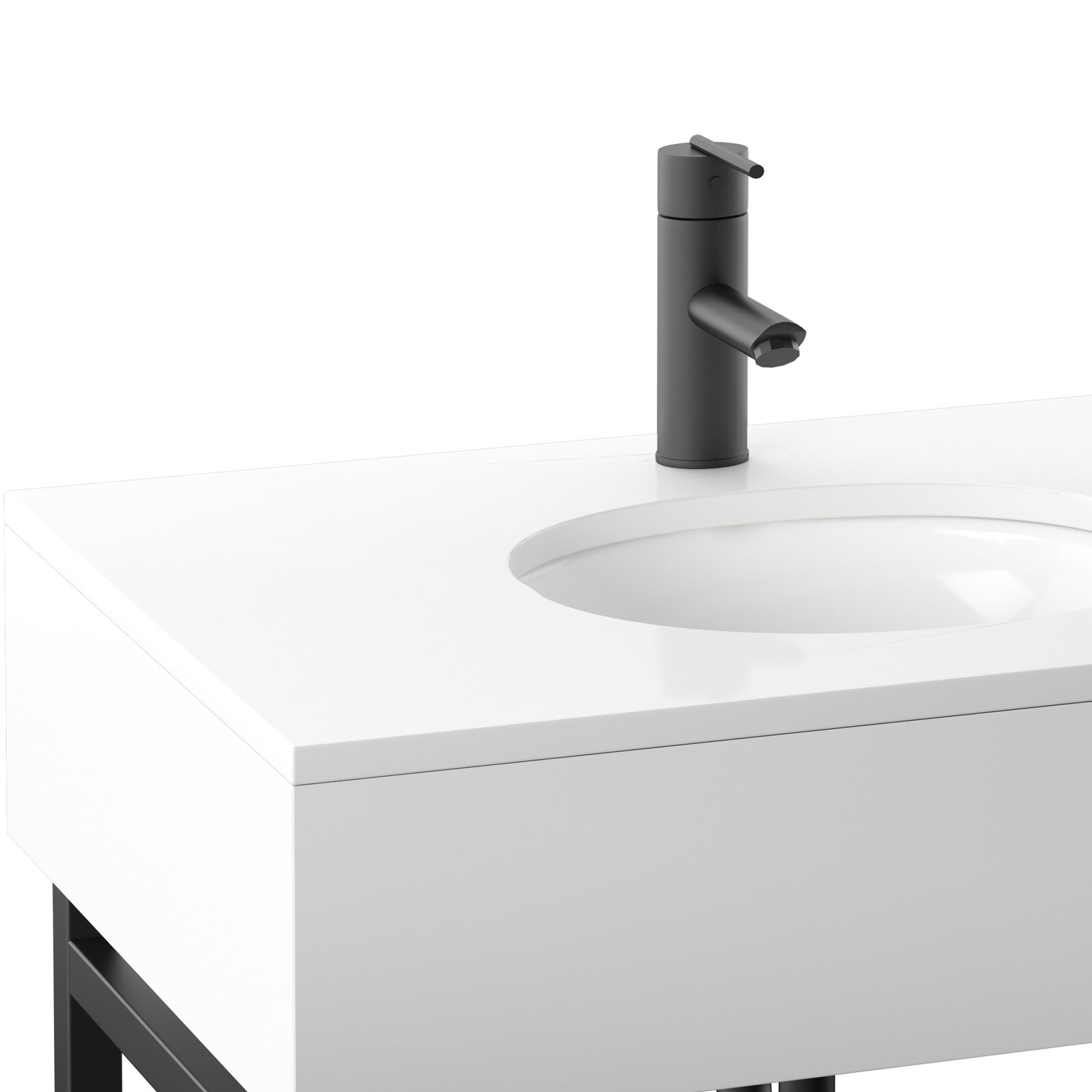 【Home Improvement】Whittier 36” Single Bathroom Vanity Set