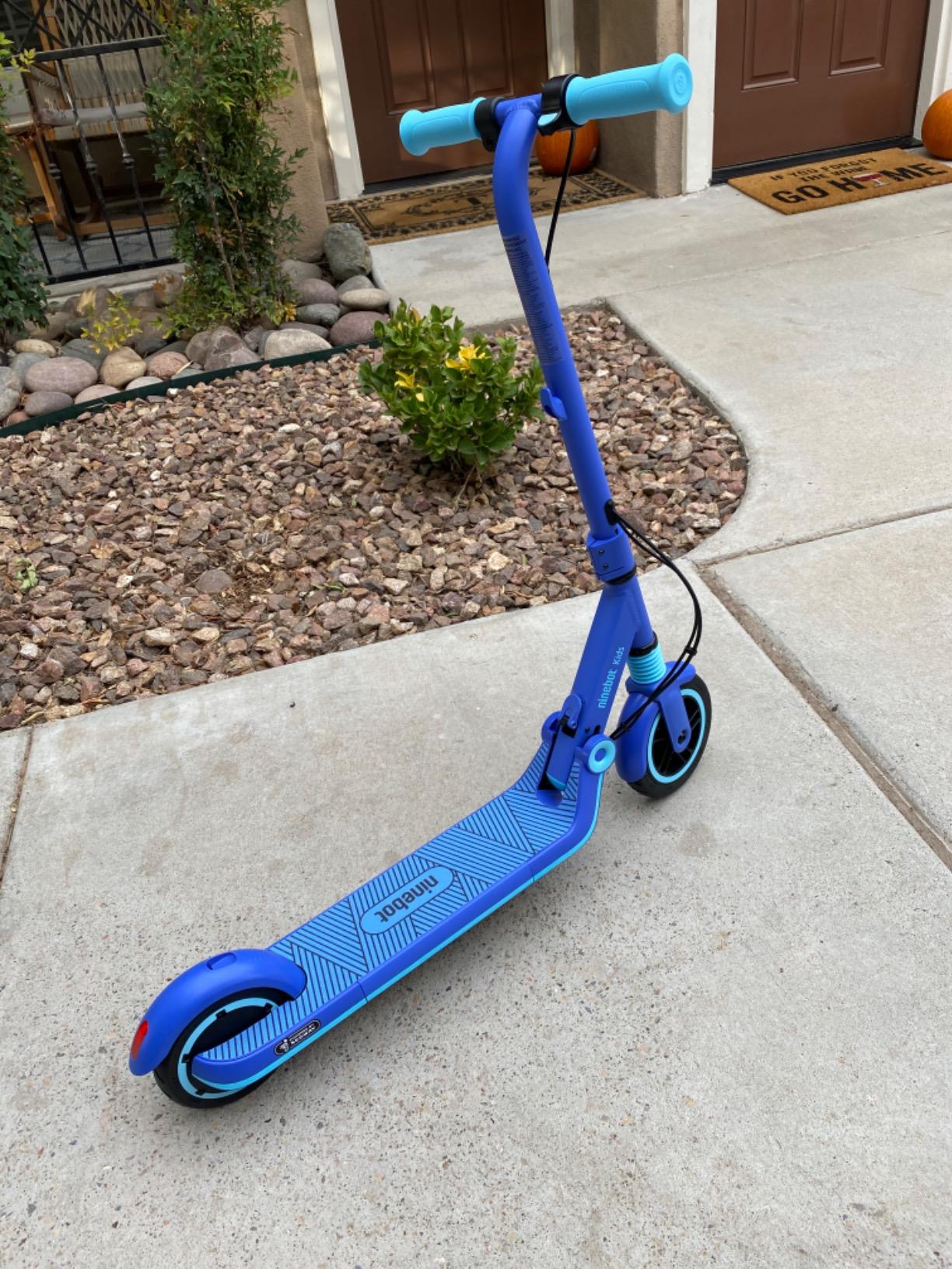 【Sports&Outdoors】Segway Ninebot Electric Kick Scooter for Kids, 6.2 Miles Range & 8.7 MPH(10, 11.2MPH)