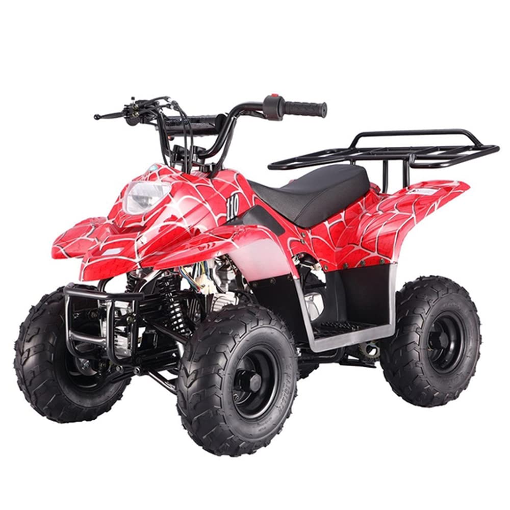 【Sports&Outdoors】X-PRO 110cc ATV Quads ATV Quad ATVs 4 Wheeler