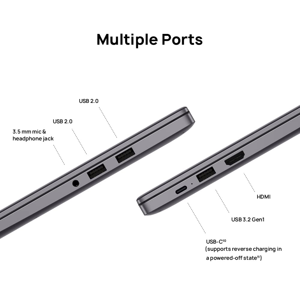 【Electronics】MateBook D 15 Laptop - Windows 11, 15.6'' 1080P Eye Comfort FullView Display, 8GB+512GB