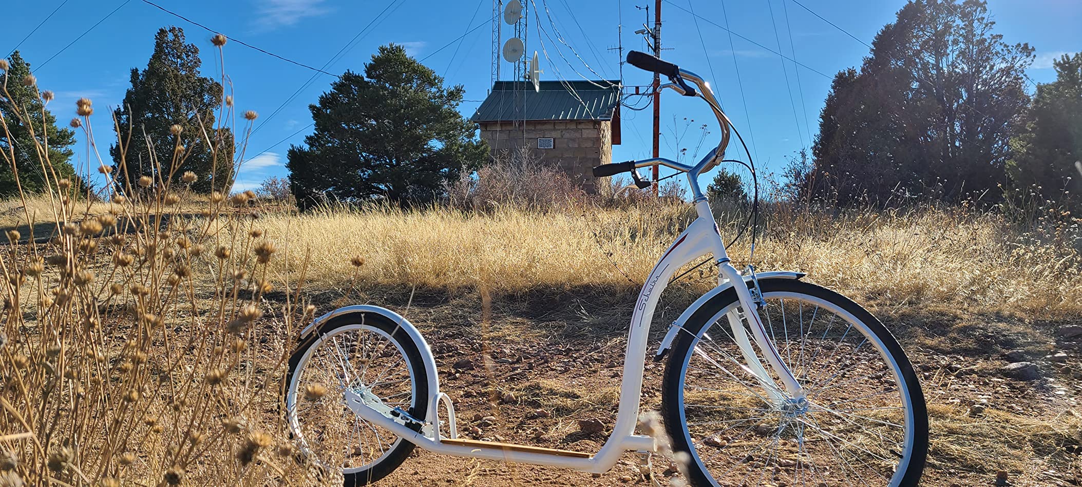 【Sports&Outdoors】Adult Scooter, 26-Inch Alloy Linear Pull Brakes, Steel Frame