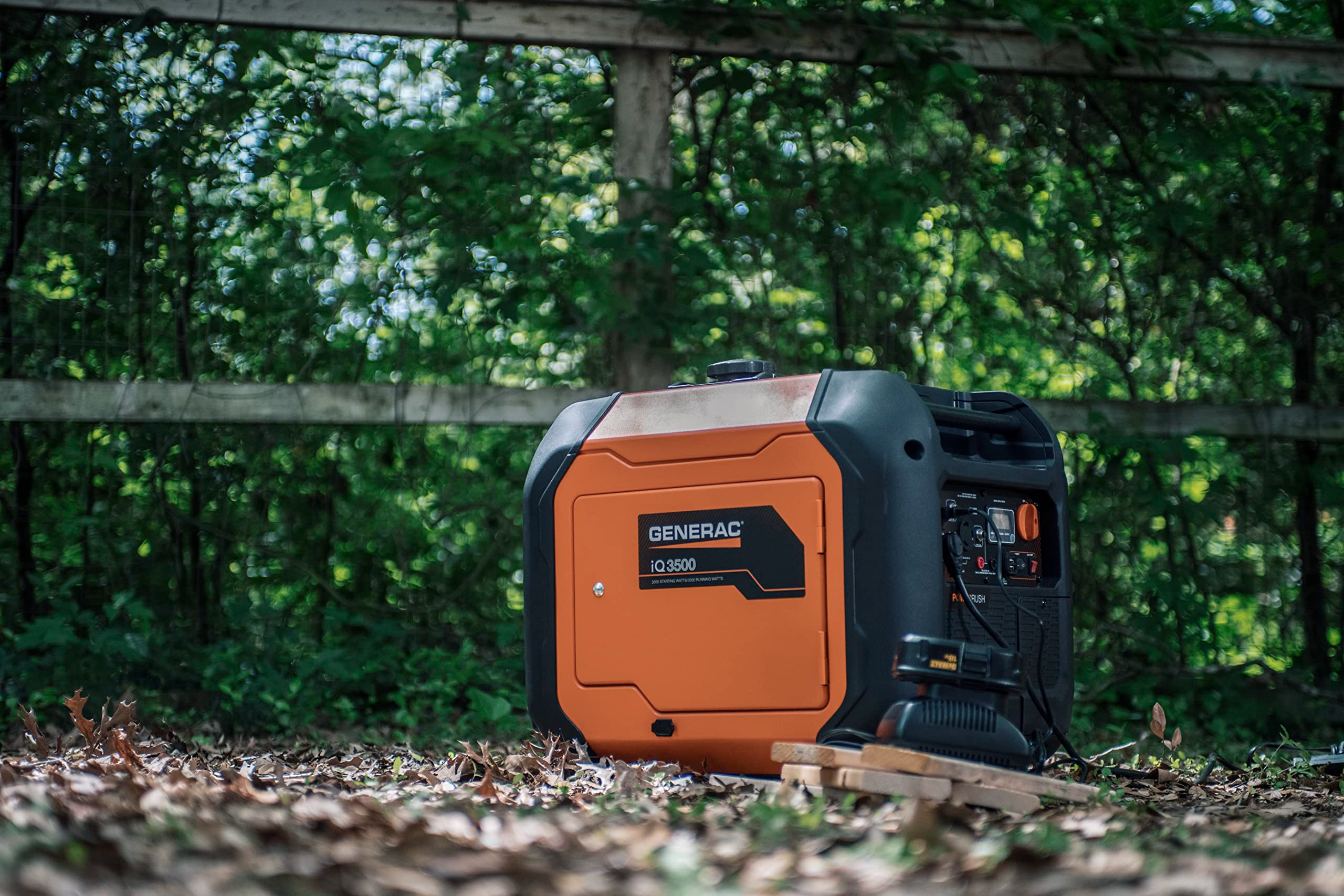 【Appliances】Generac 7127 IQ3500 3,500-Watt Gas-Powered Portable Generator, 50-State/CARB Compliant
