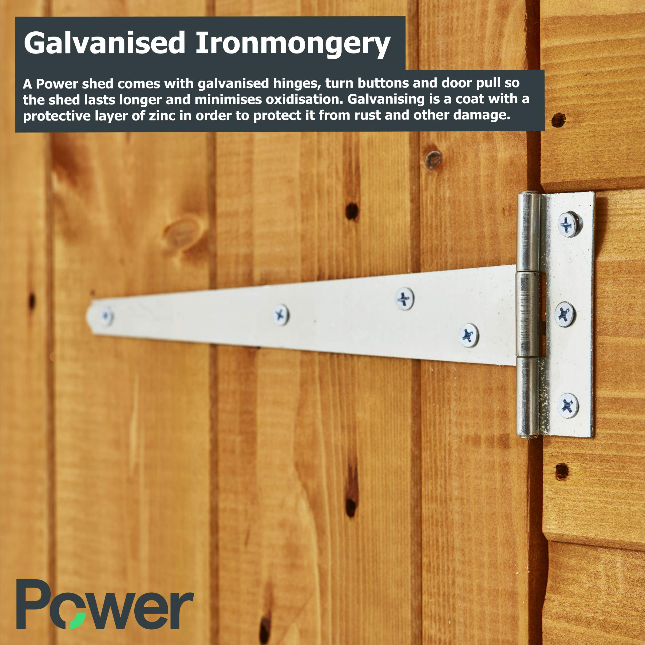 【Home&Garden】Summerhouse Shed, 6x6 Power Pent Wooden Summer house