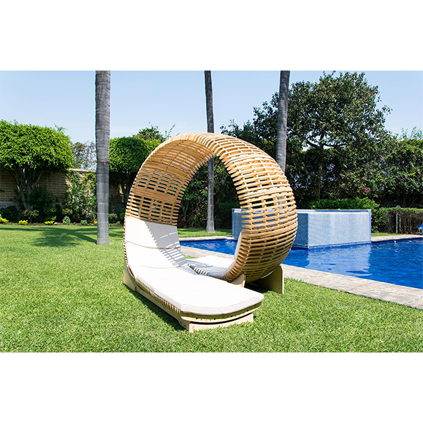 【Home&Garden】Double Chaise Longue