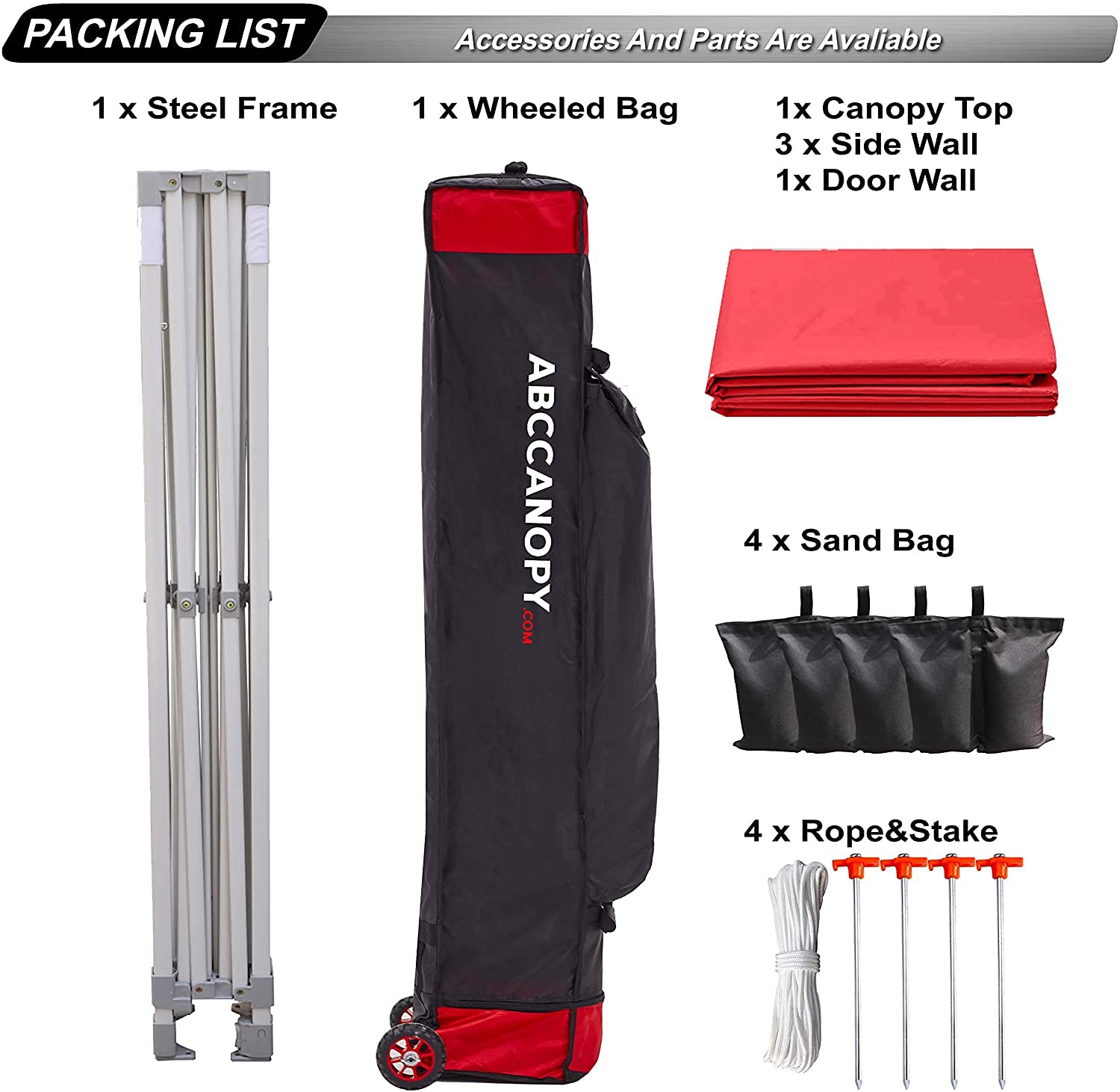 【Gazebo】Pop Up Gazebo With Sides Heavy Duty Gazebo Fully Waterproof Commercial Canopy