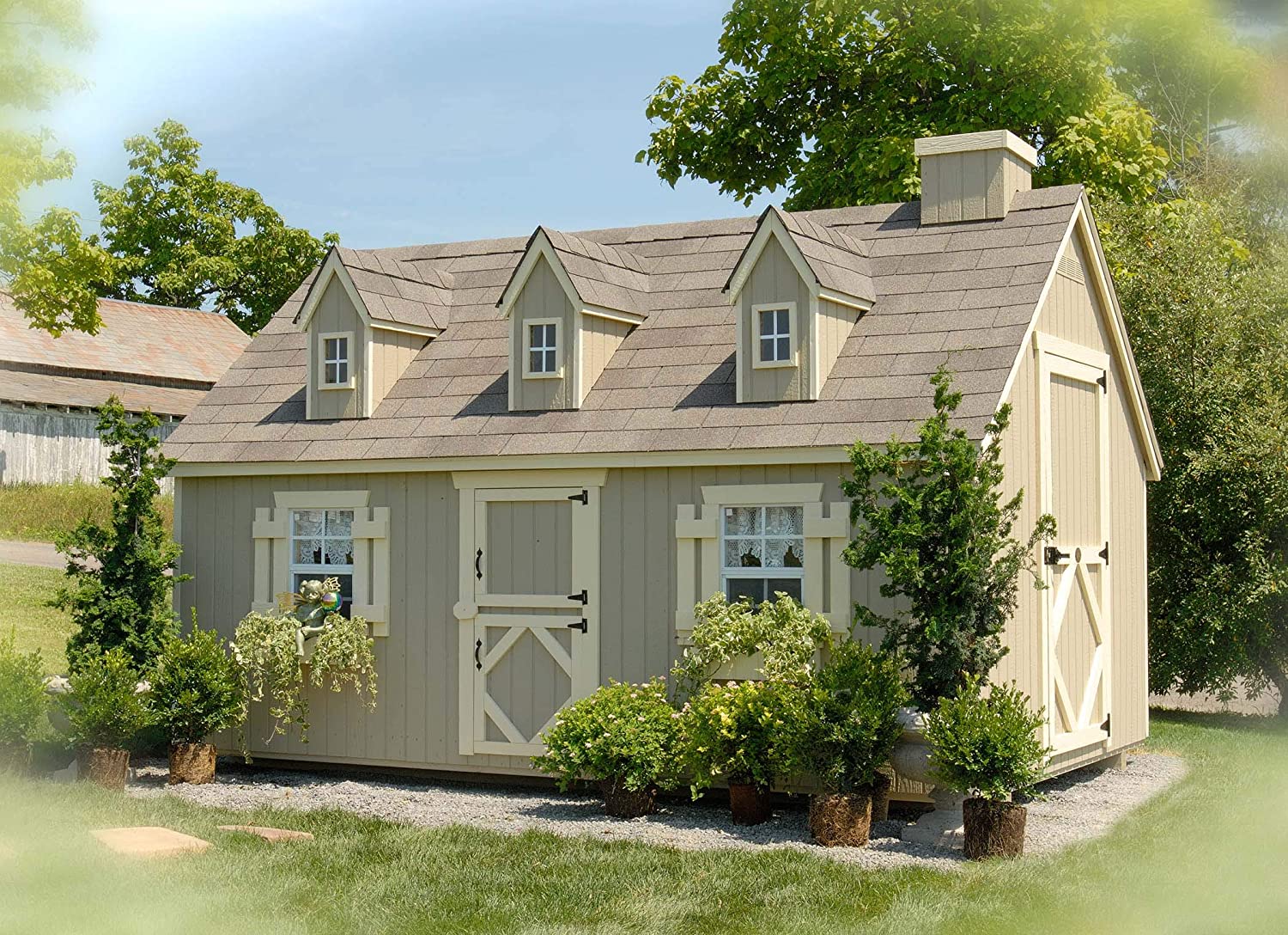 【Home&Garden】Cape Cod DIY Playhouse Kit, 8' x 10'