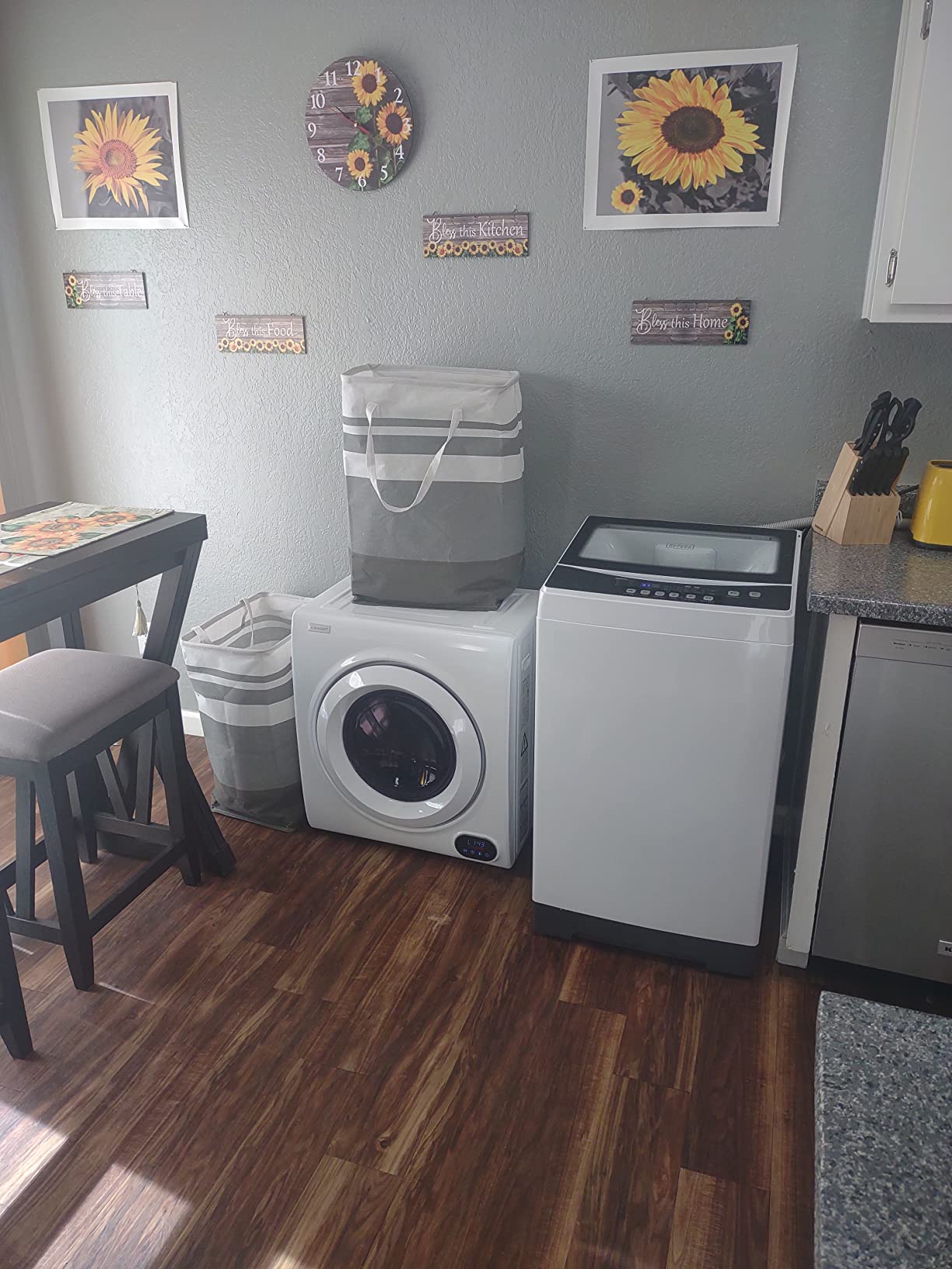 【Appliances】Small Portable Washer, Washing Machine for Household Use, Portable Washer 3.0 Cu. Ft.