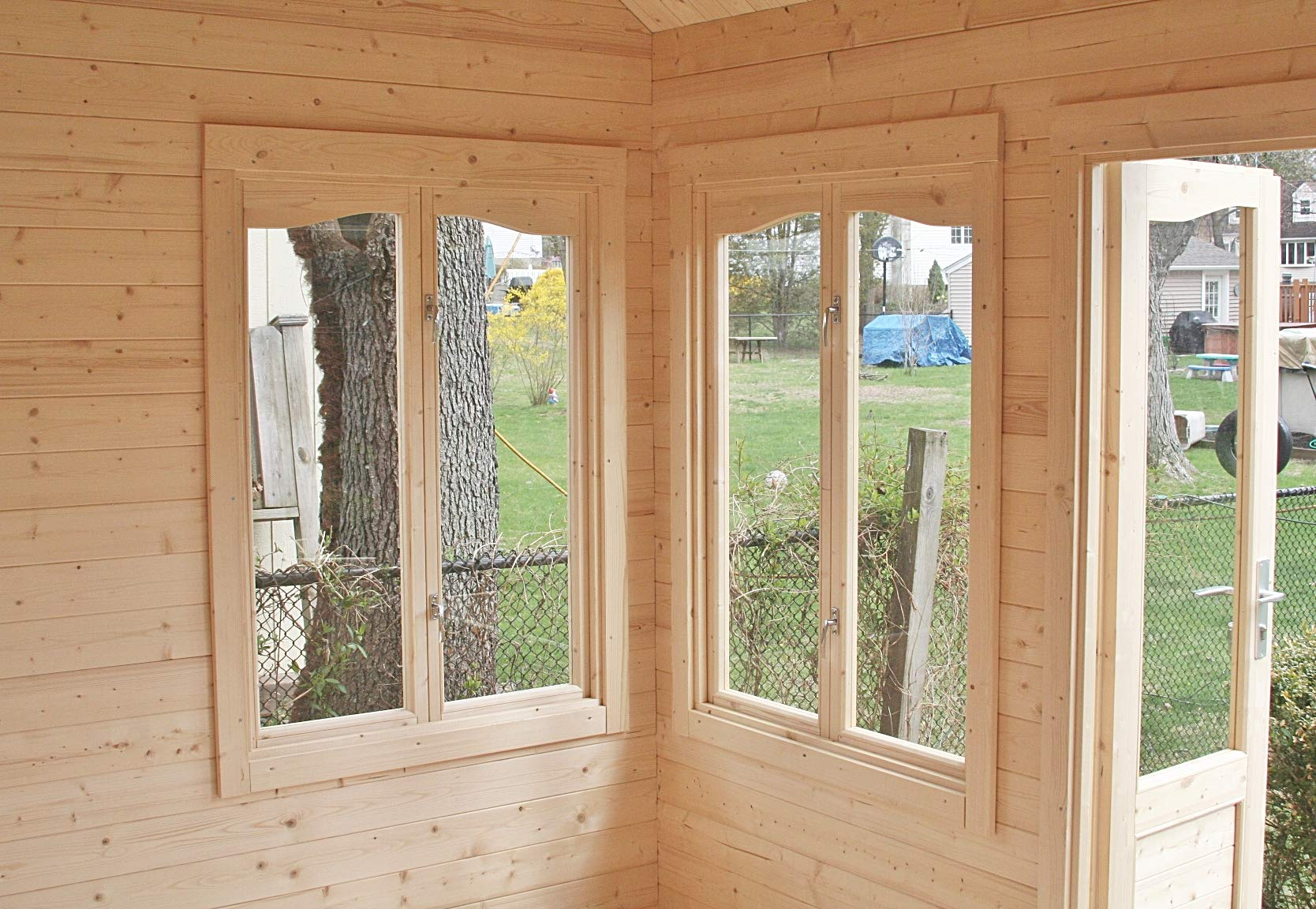 【Home&Garden】Chloe | 123 SQF Kit Cabin, Garden House